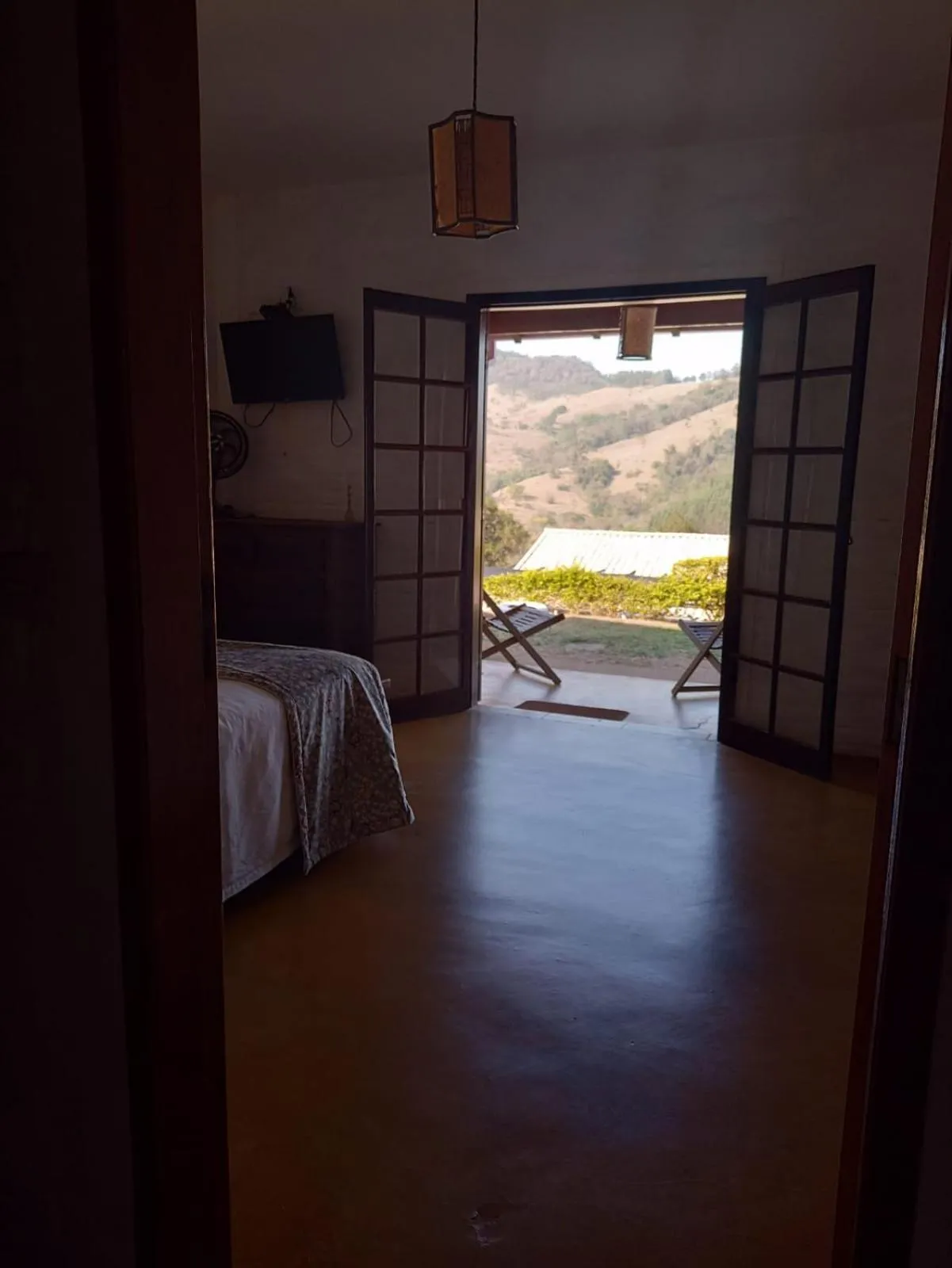 Bed in Pousada Cafuné