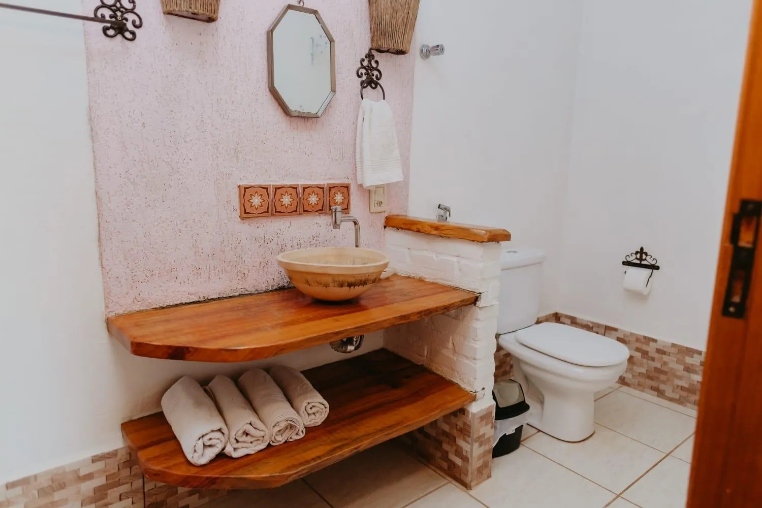 Bathroom in Pousada Cafuné