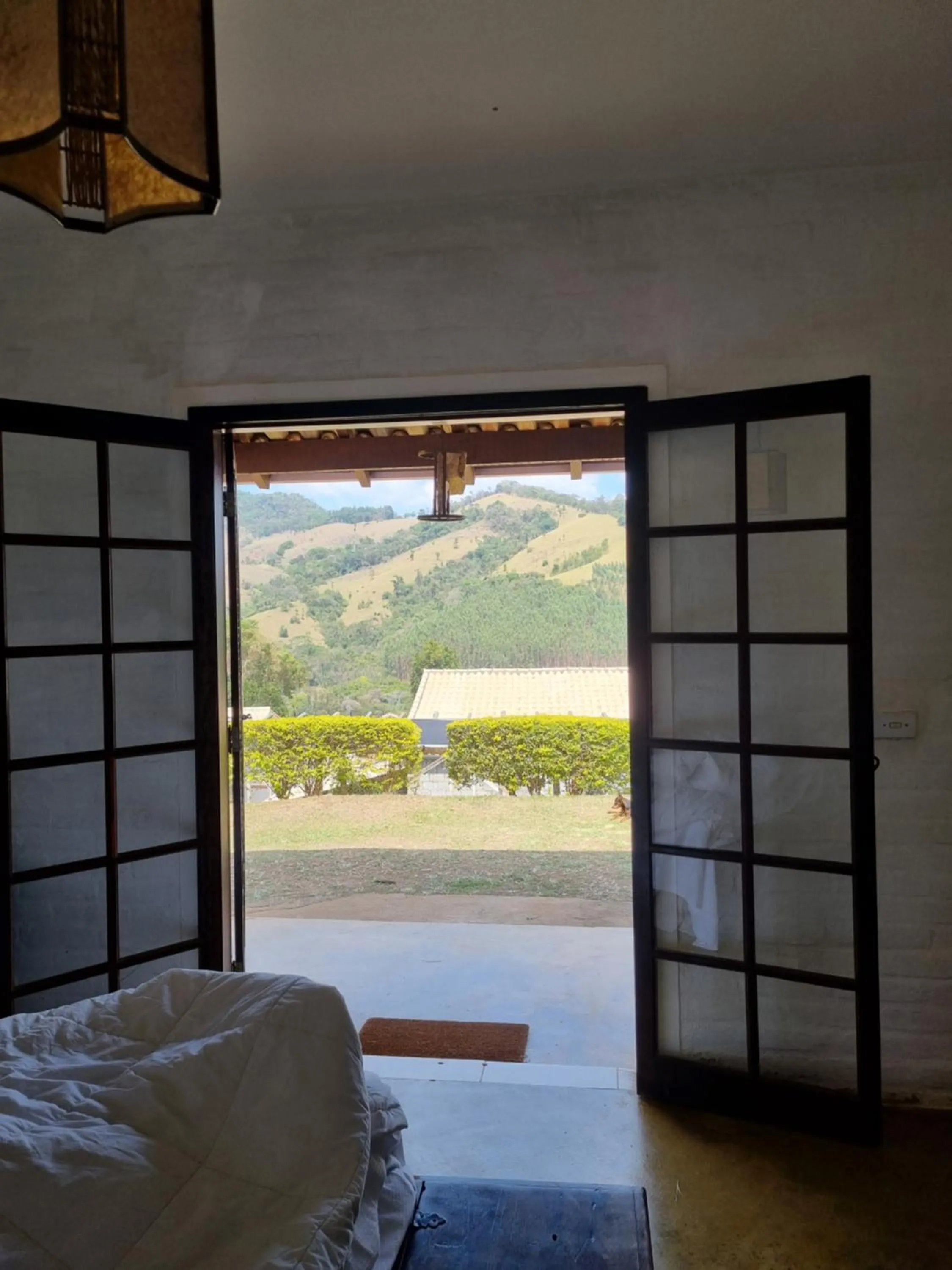 Mountain view in Pousada Cafuné