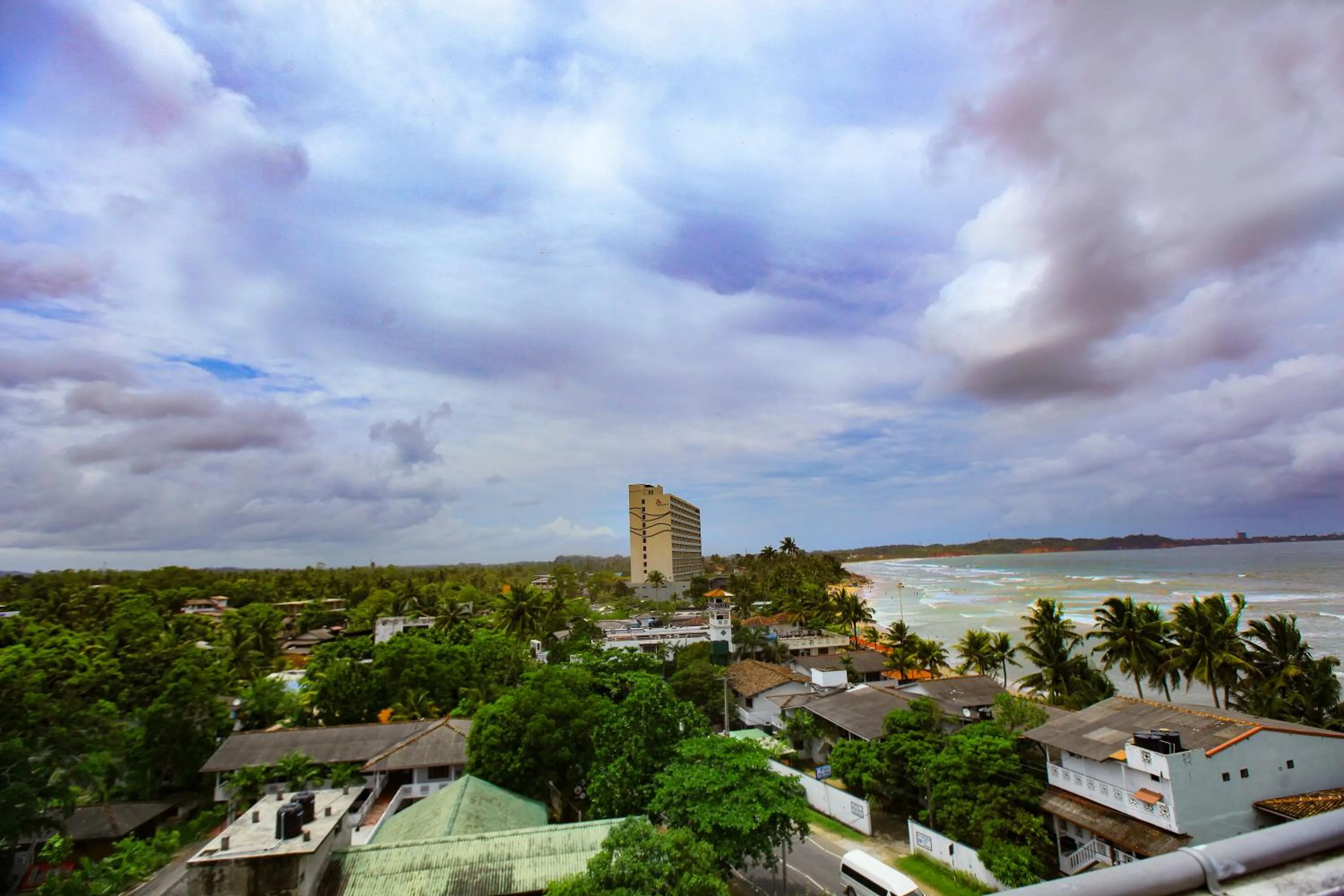 Sea view in Sakura Surf Lanka Hotel & Restaurant