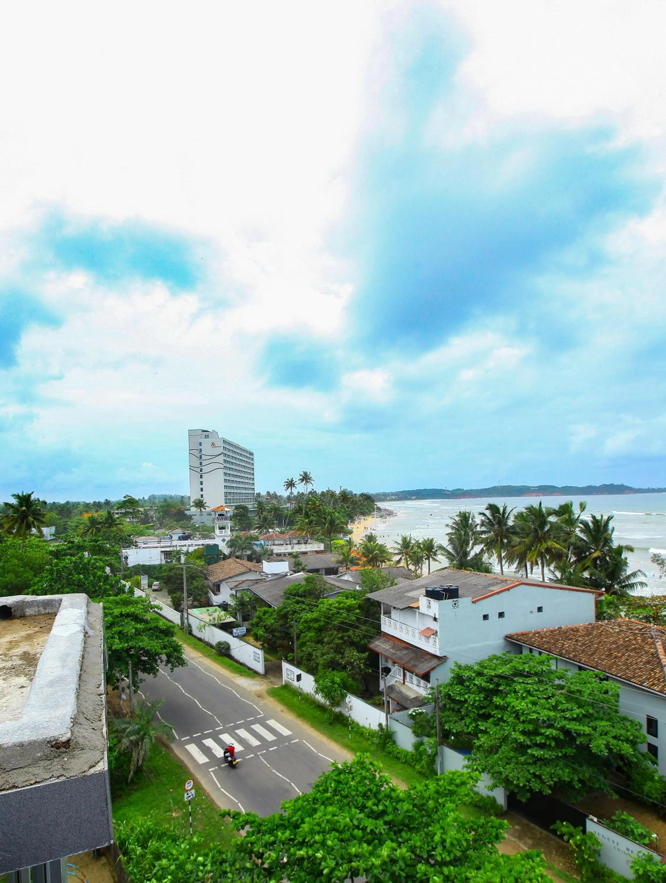 Sea view in Sakura Surf Lanka Hotel & Restaurant