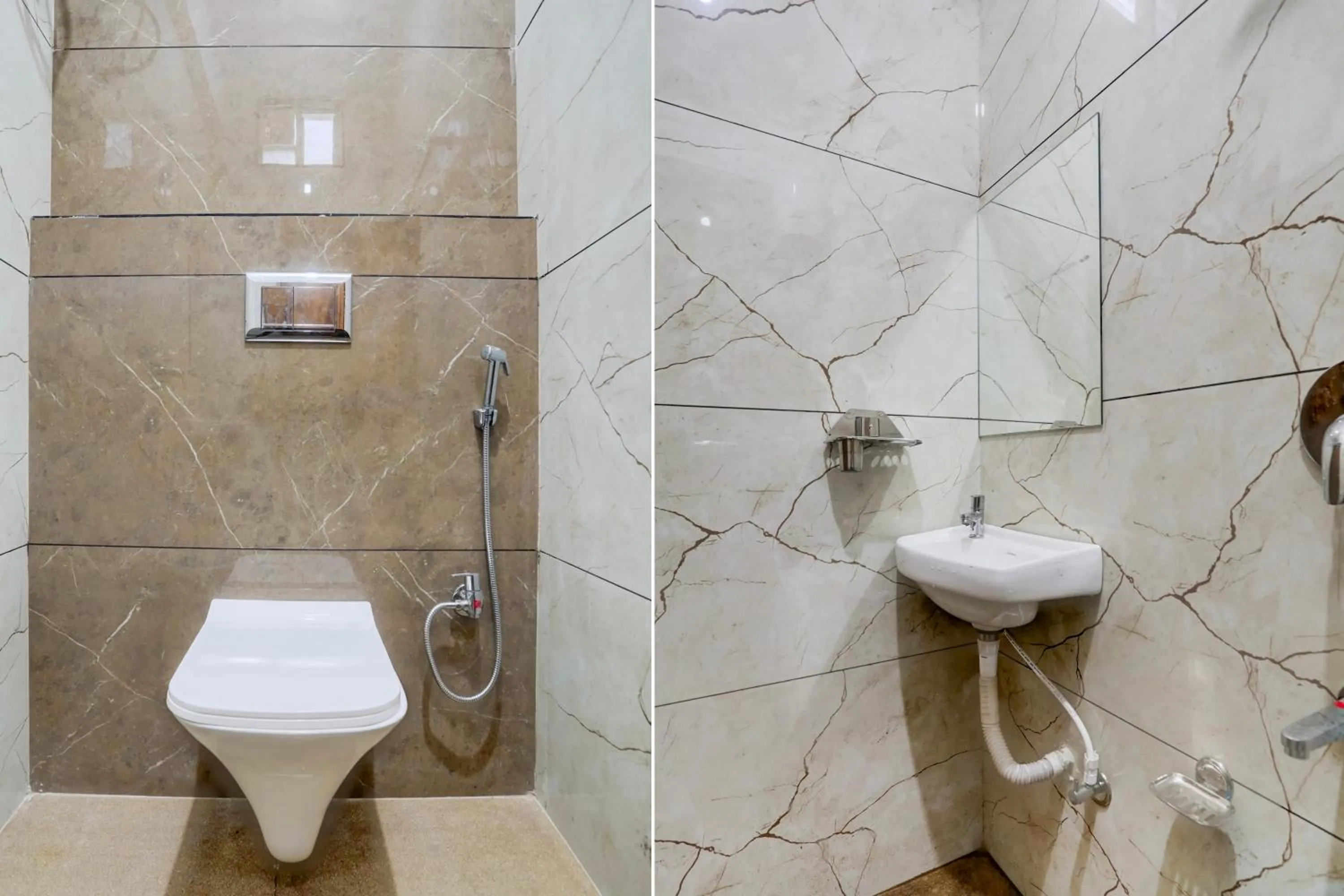 Bathroom in Hotel O Gaurav