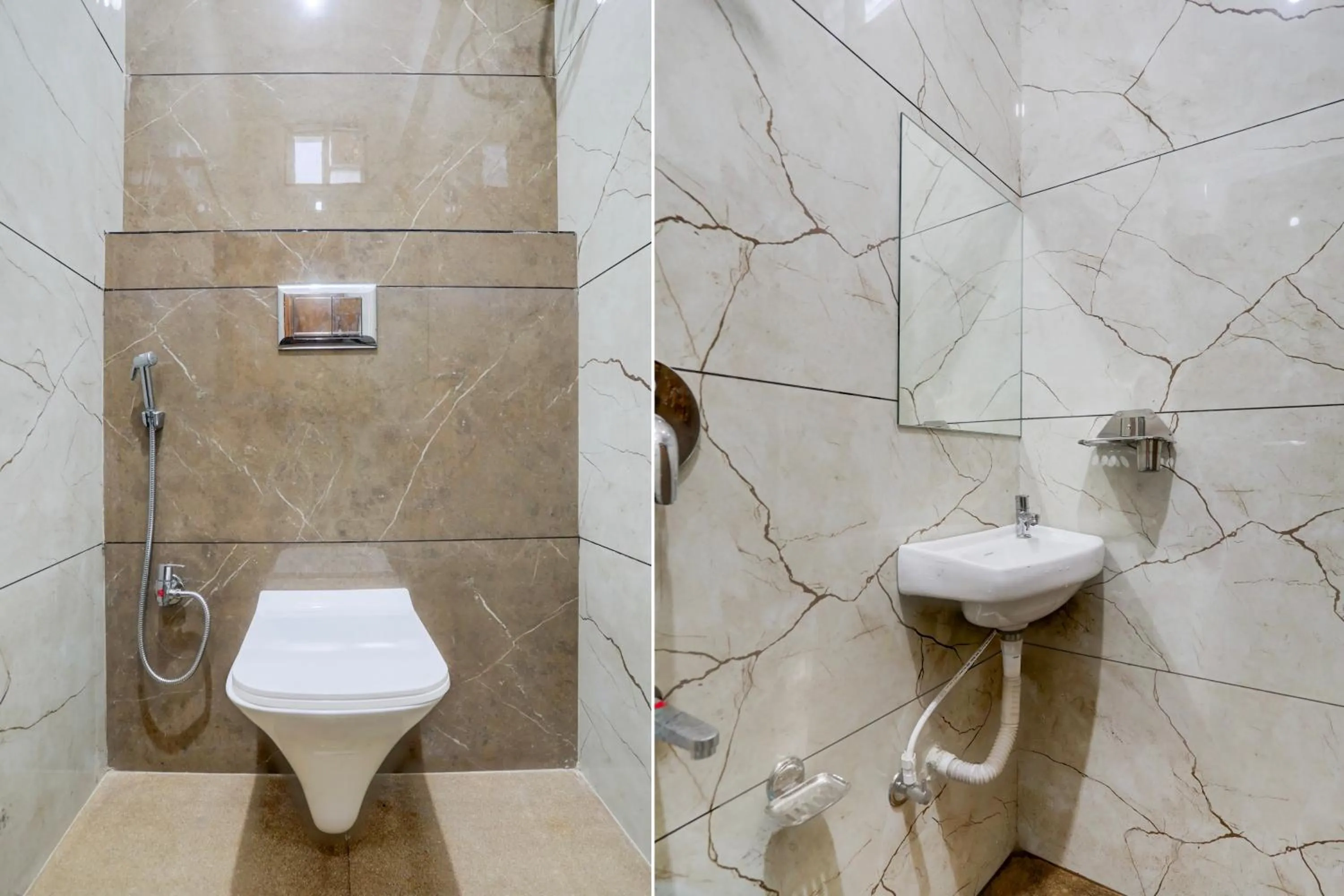 Bathroom in Hotel O Gaurav