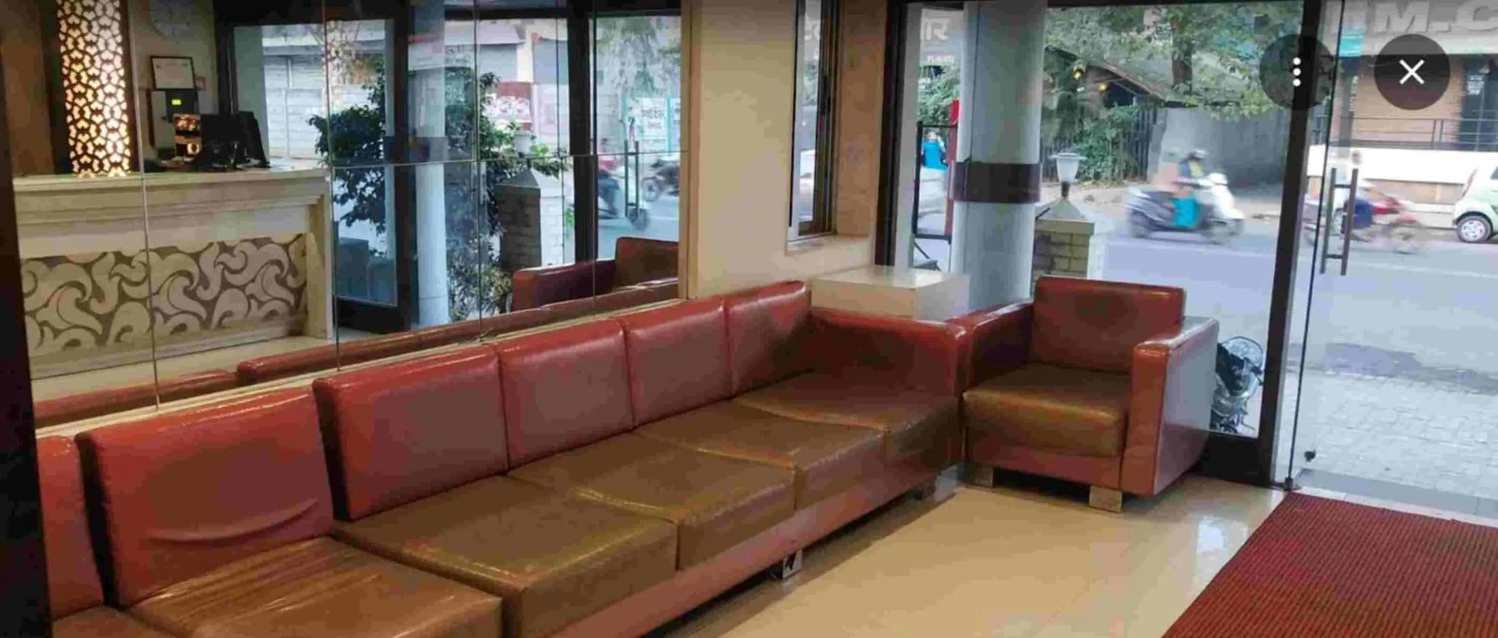 Lobby or reception in The Byke Suresh Plaza