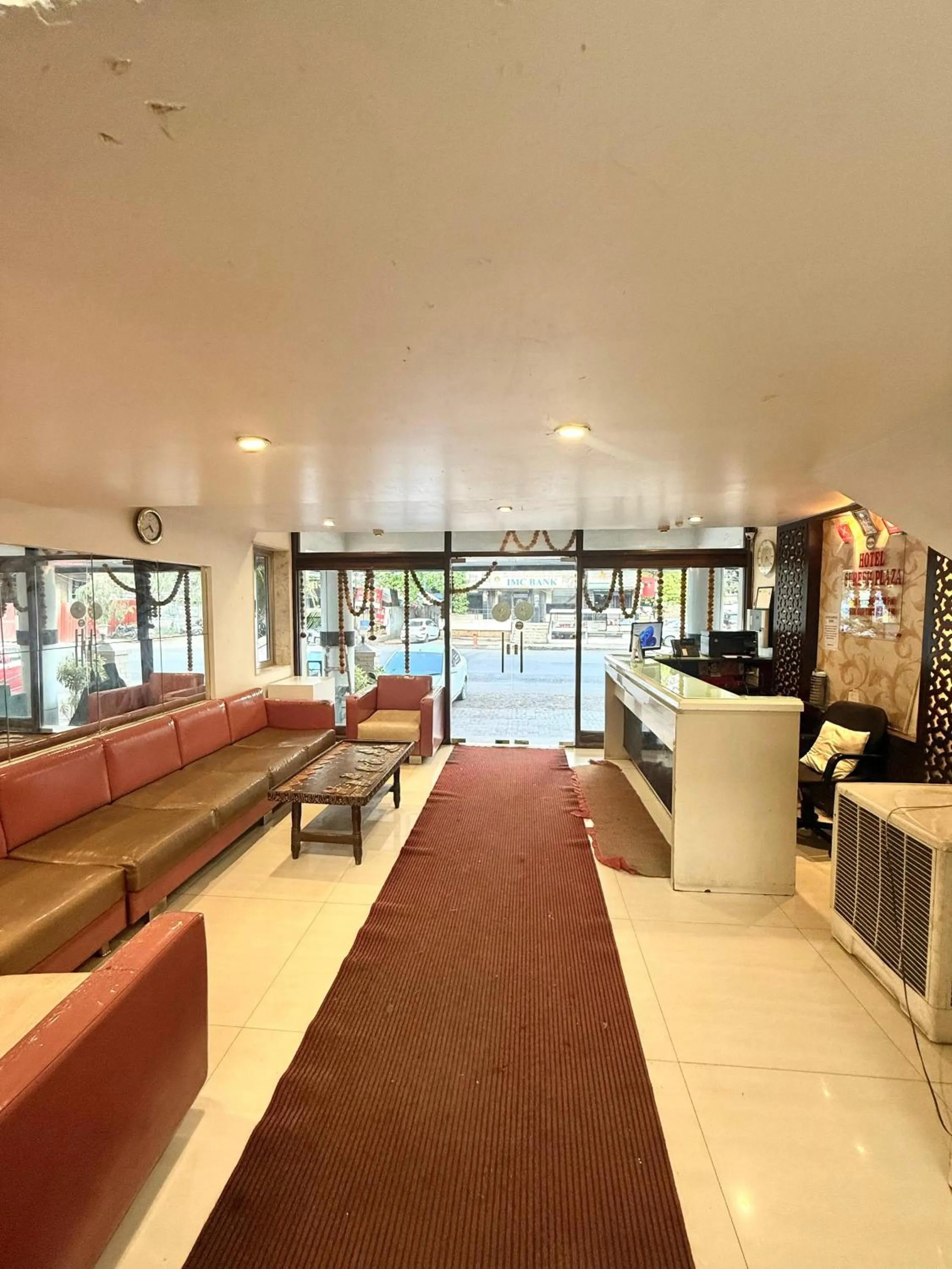 Lobby or reception in The Byke Suresh Plaza