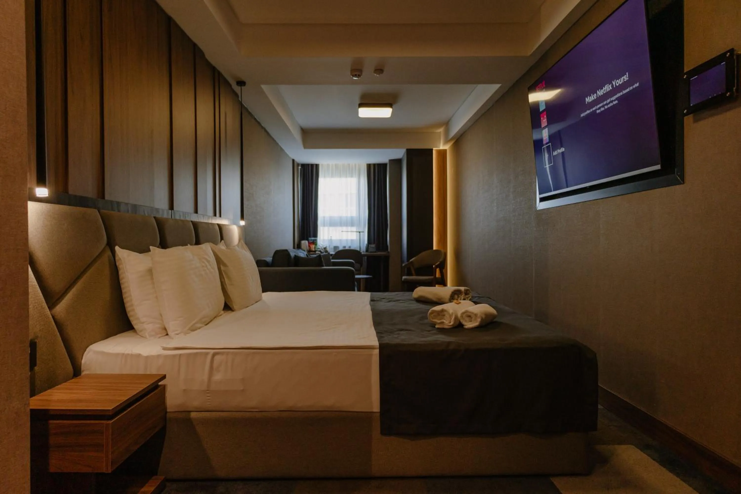 Bed in Lumière Hotel Pool & SPA