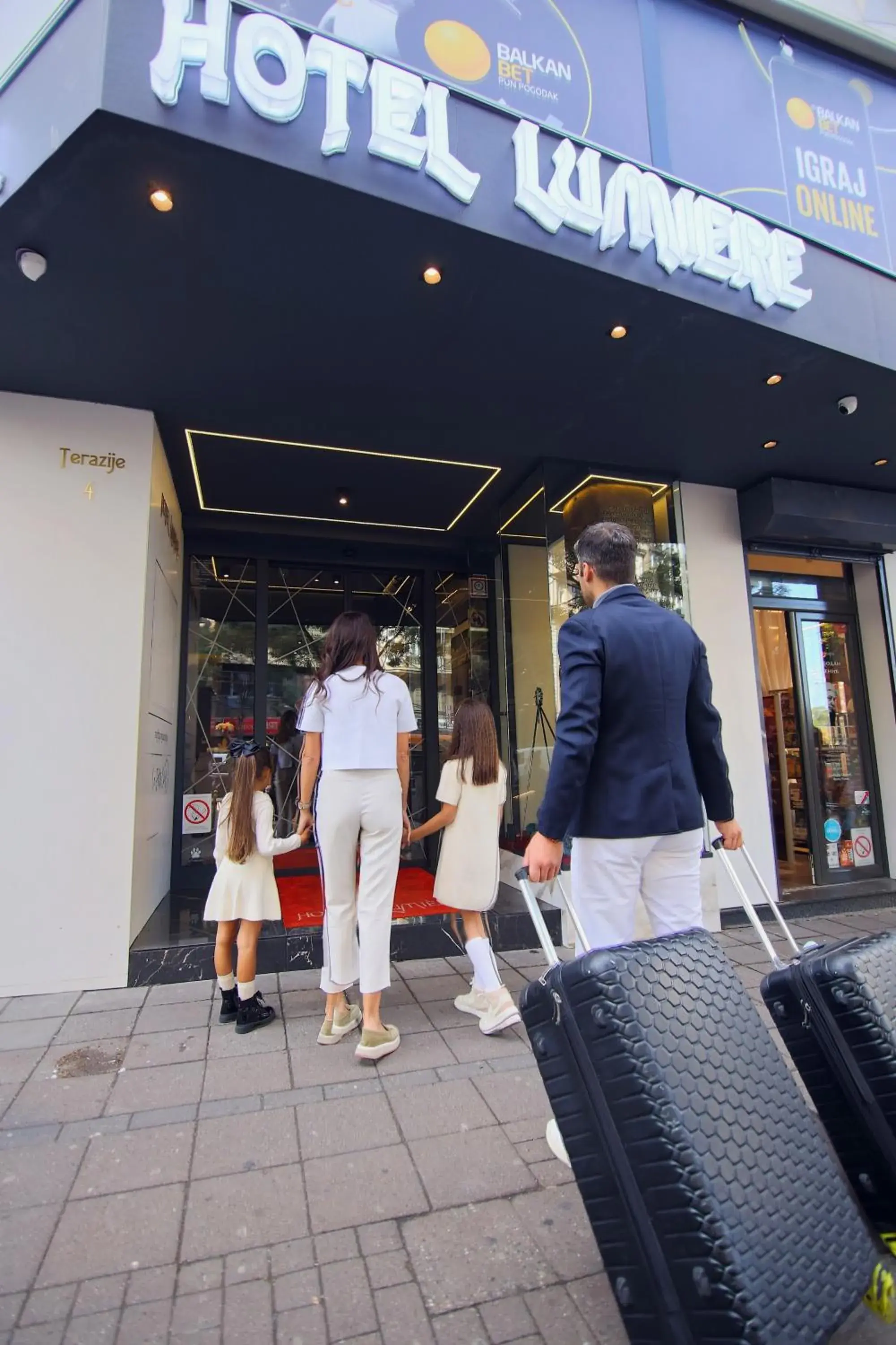 Facade/entrance in Lumière Hotel Pool & SPA Facade/entrance in Lumière Hotel Pool & SPA