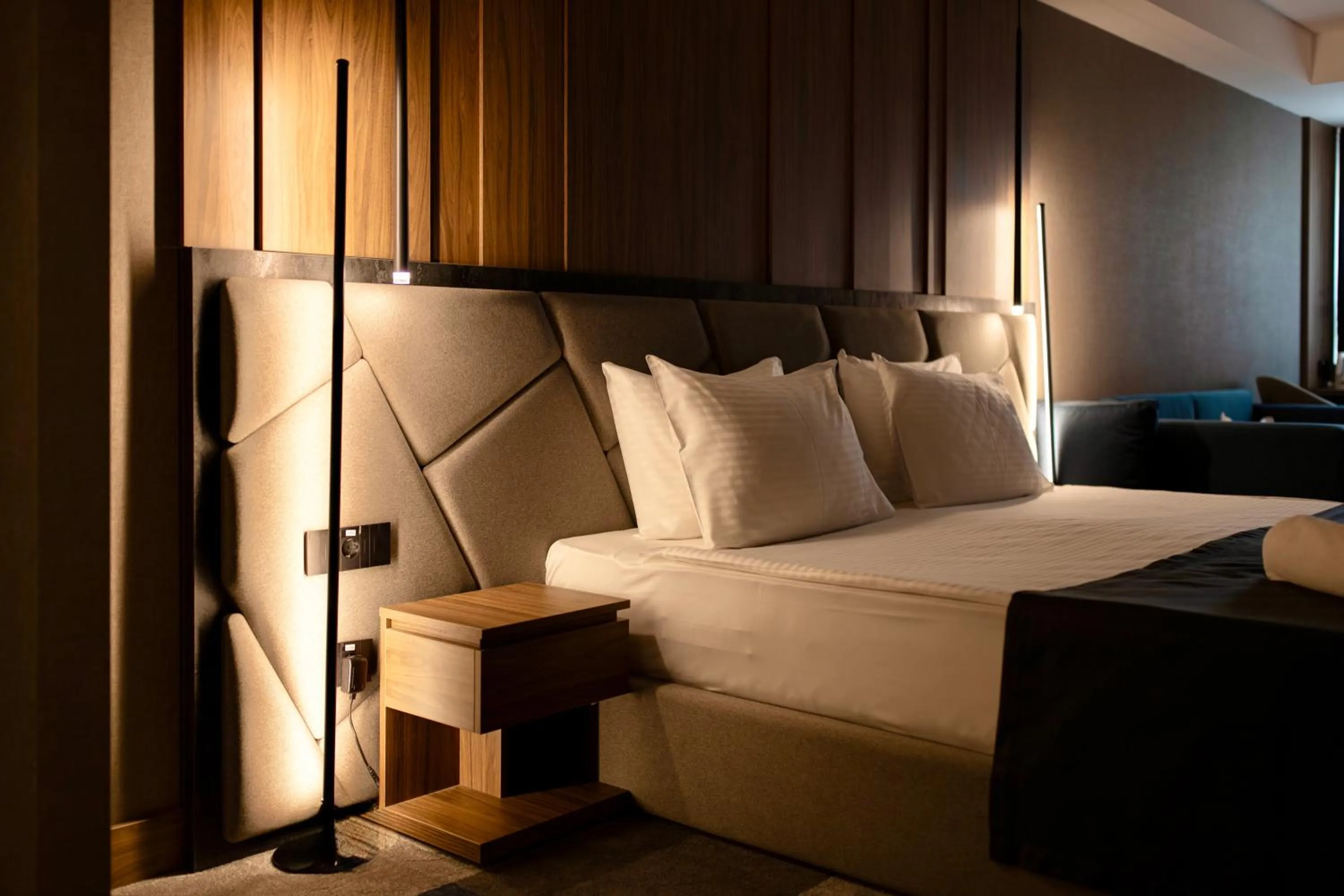 Bed in Lumière Hotel Pool & SPA