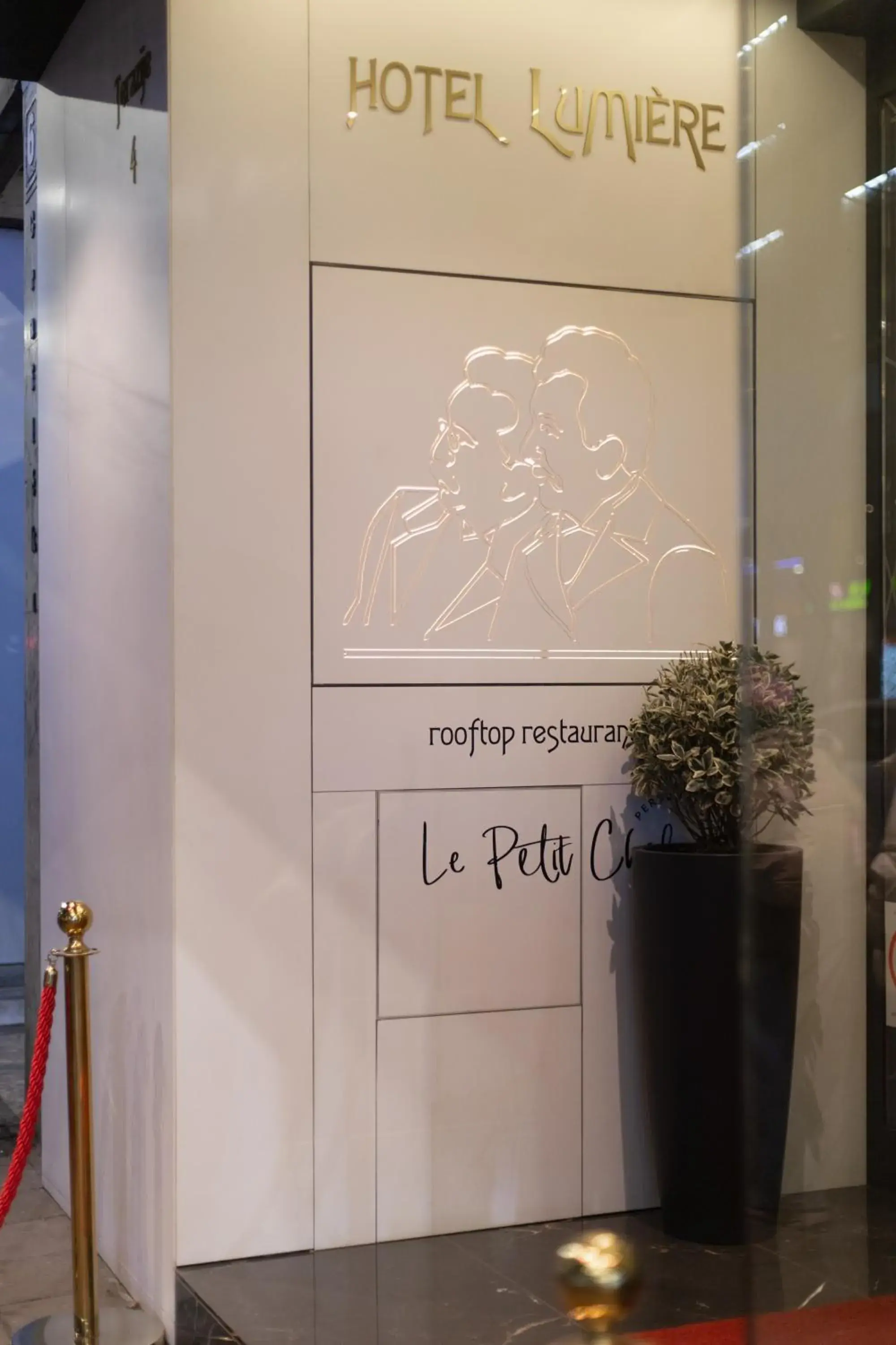 Facade/entrance in Lumière Hotel Pool & SPA Facade/entrance in Lumière Hotel Pool & SPA