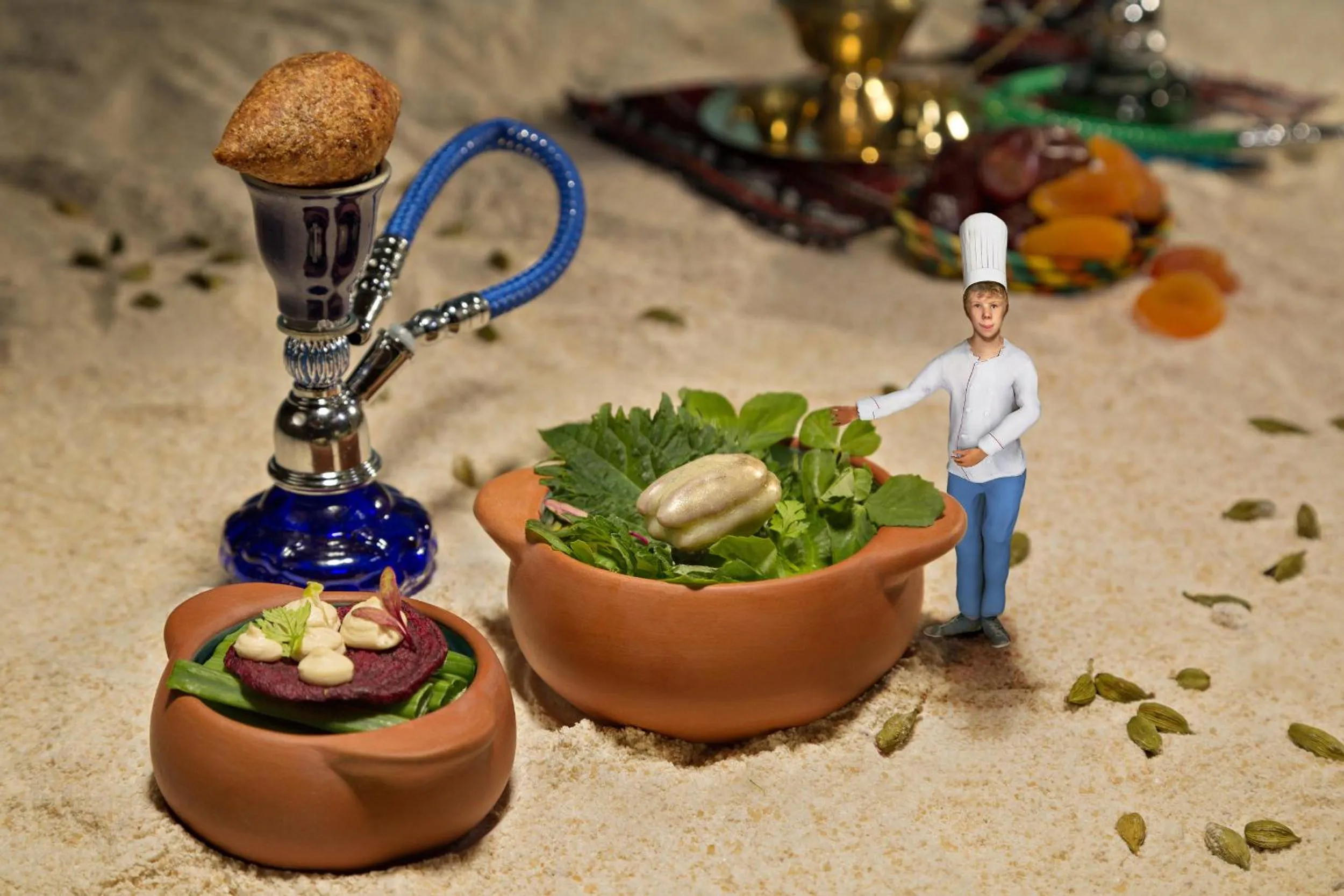 Food and drinks in Lumière Hotel Pool & SPA