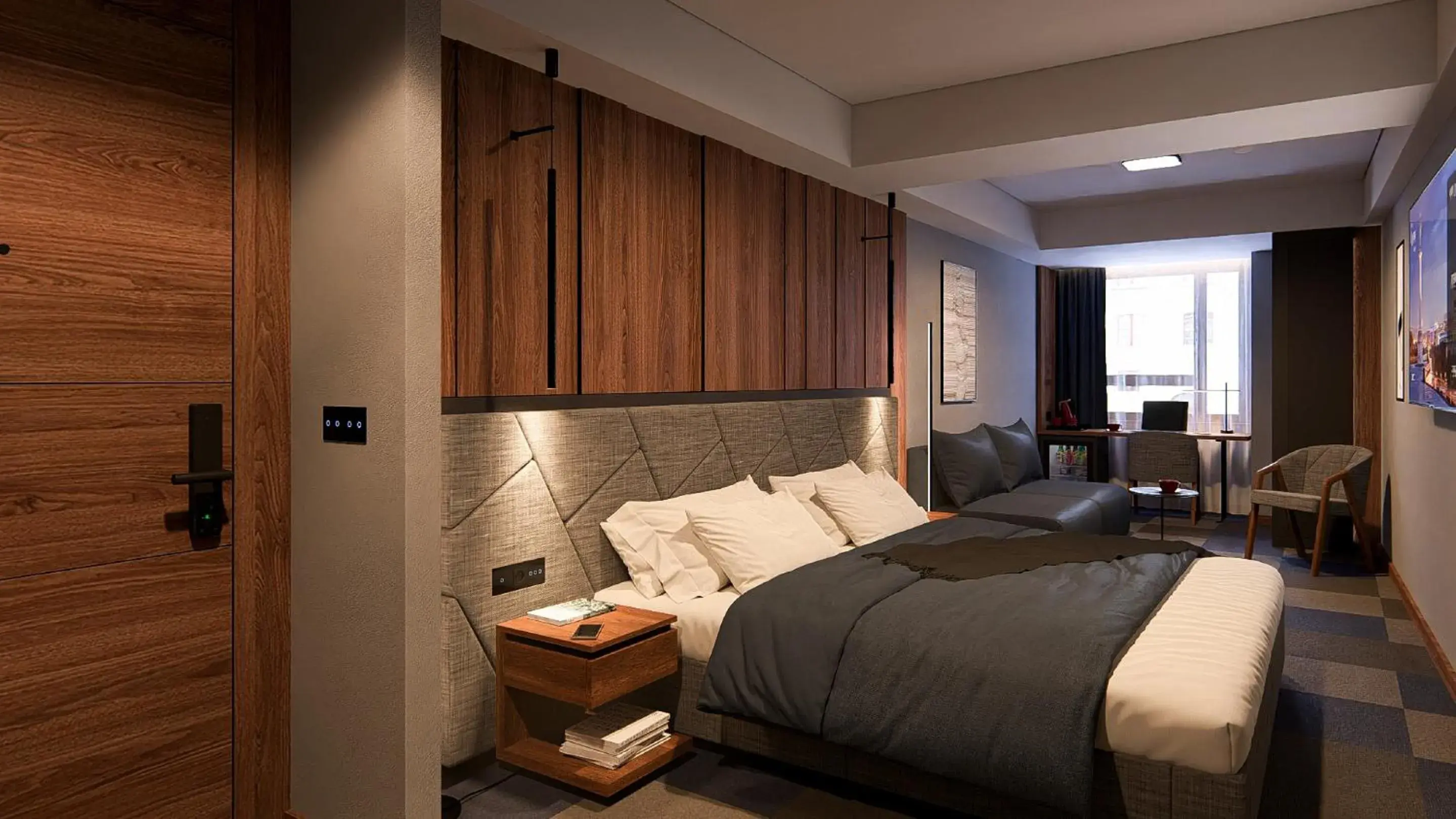 Bed in Lumière Hotel Pool & SPA Bed in Lumière Hotel Pool & SPA