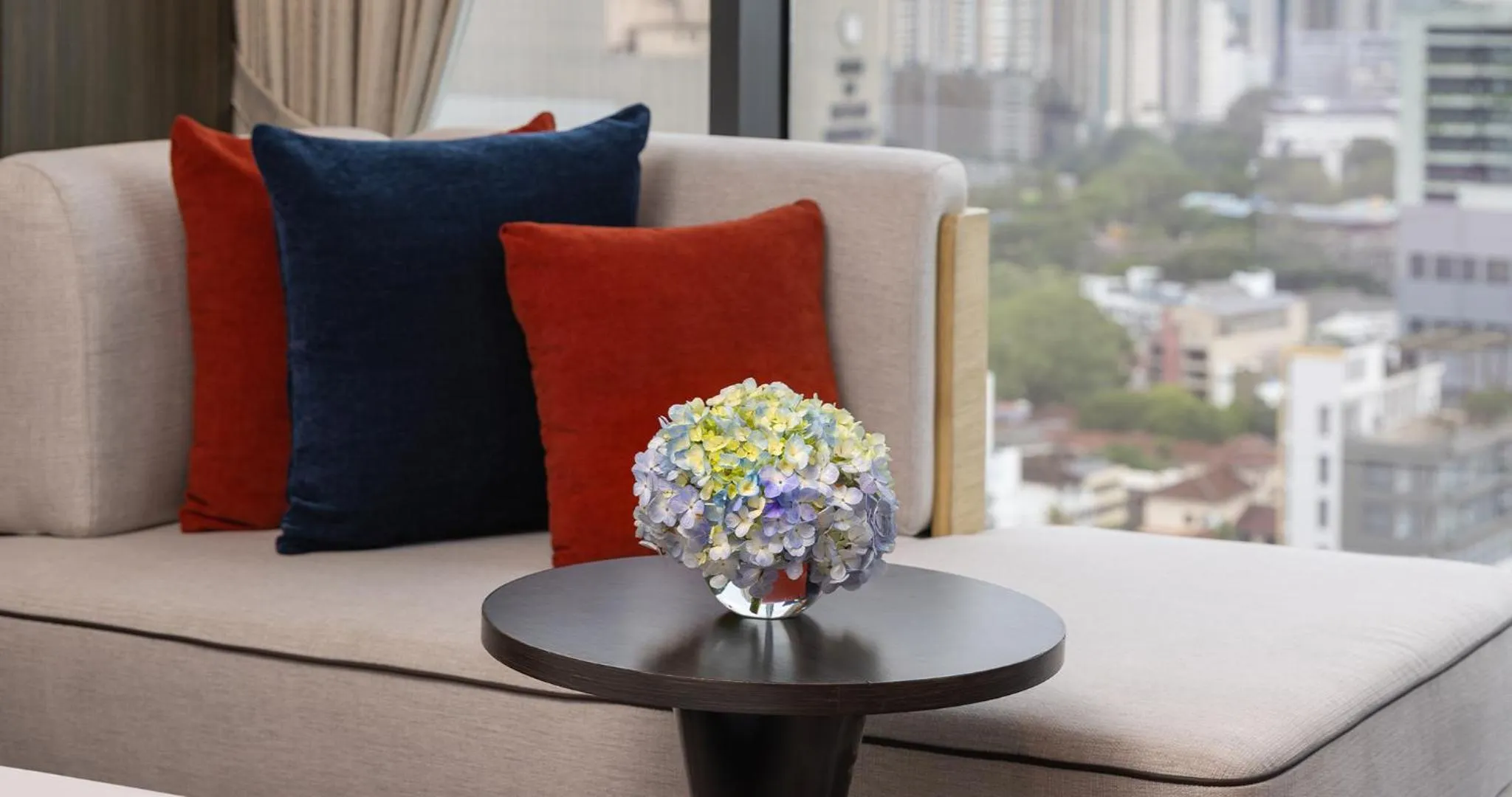 Seating area in Amari Colombo, Sri Lanka