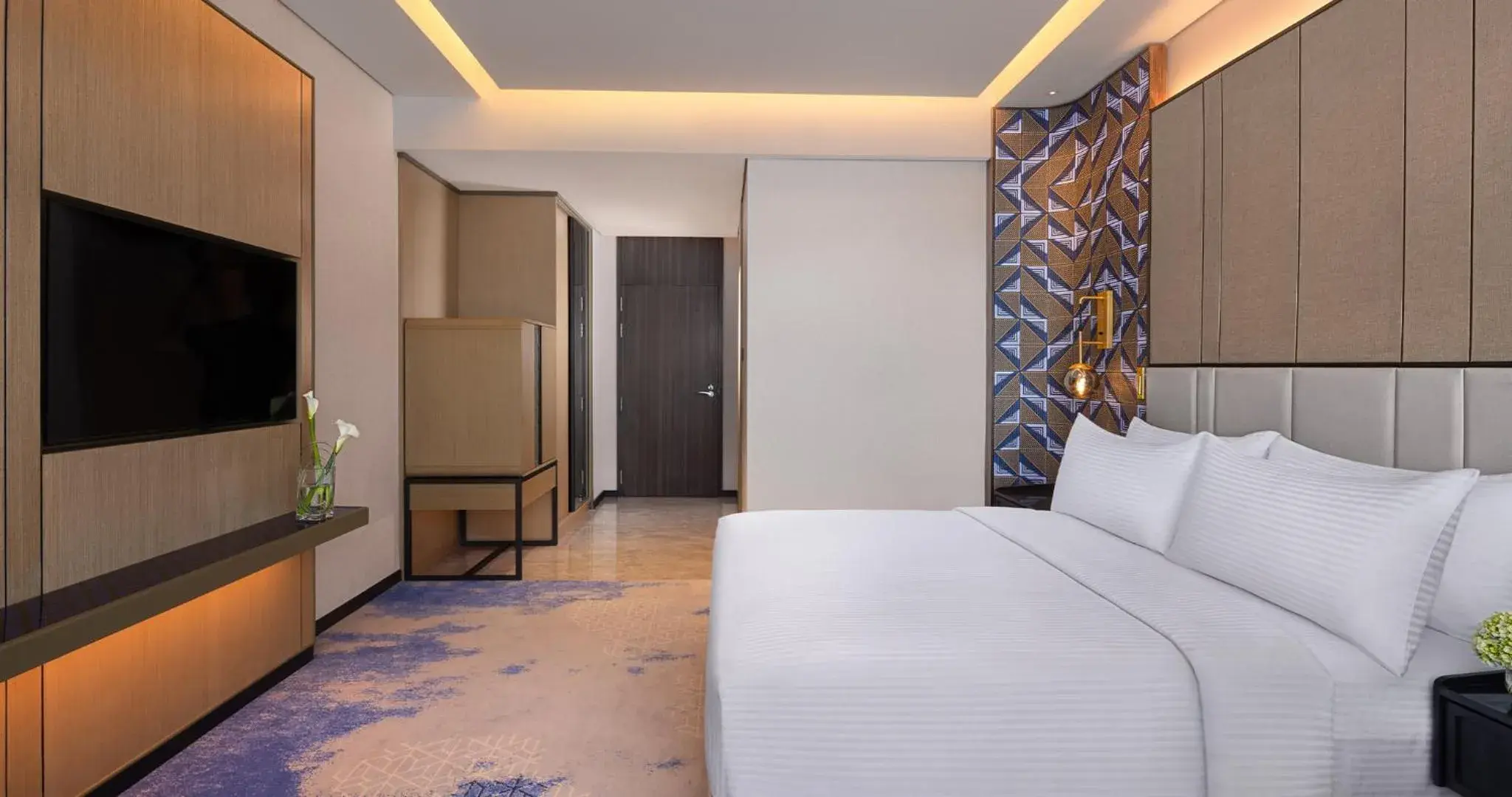 Bed in Amari Colombo, Sri Lanka Bed in Amari Colombo, Sri Lanka