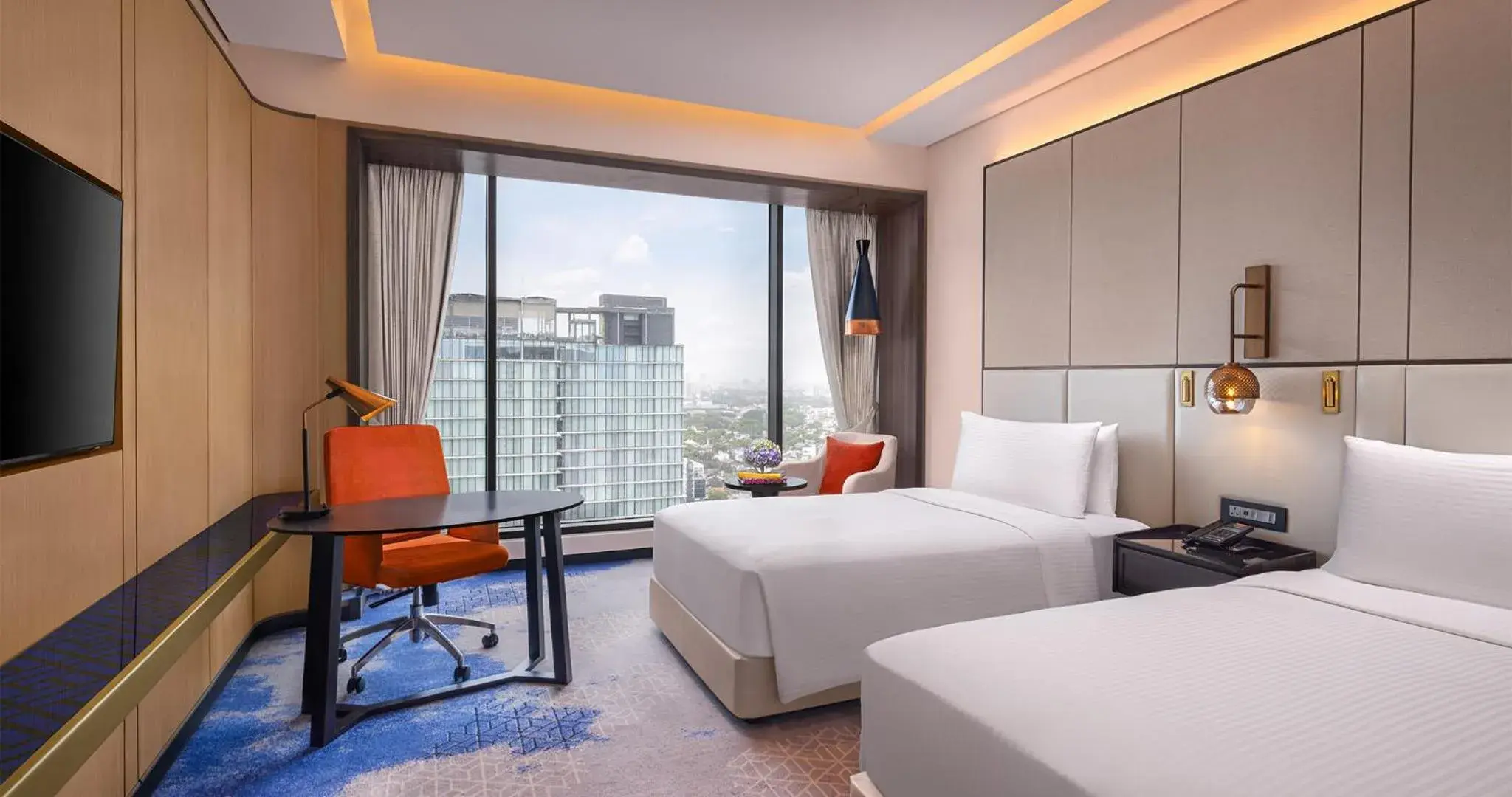 Bed in Amari Colombo, Sri Lanka Bed in Amari Colombo, Sri Lanka