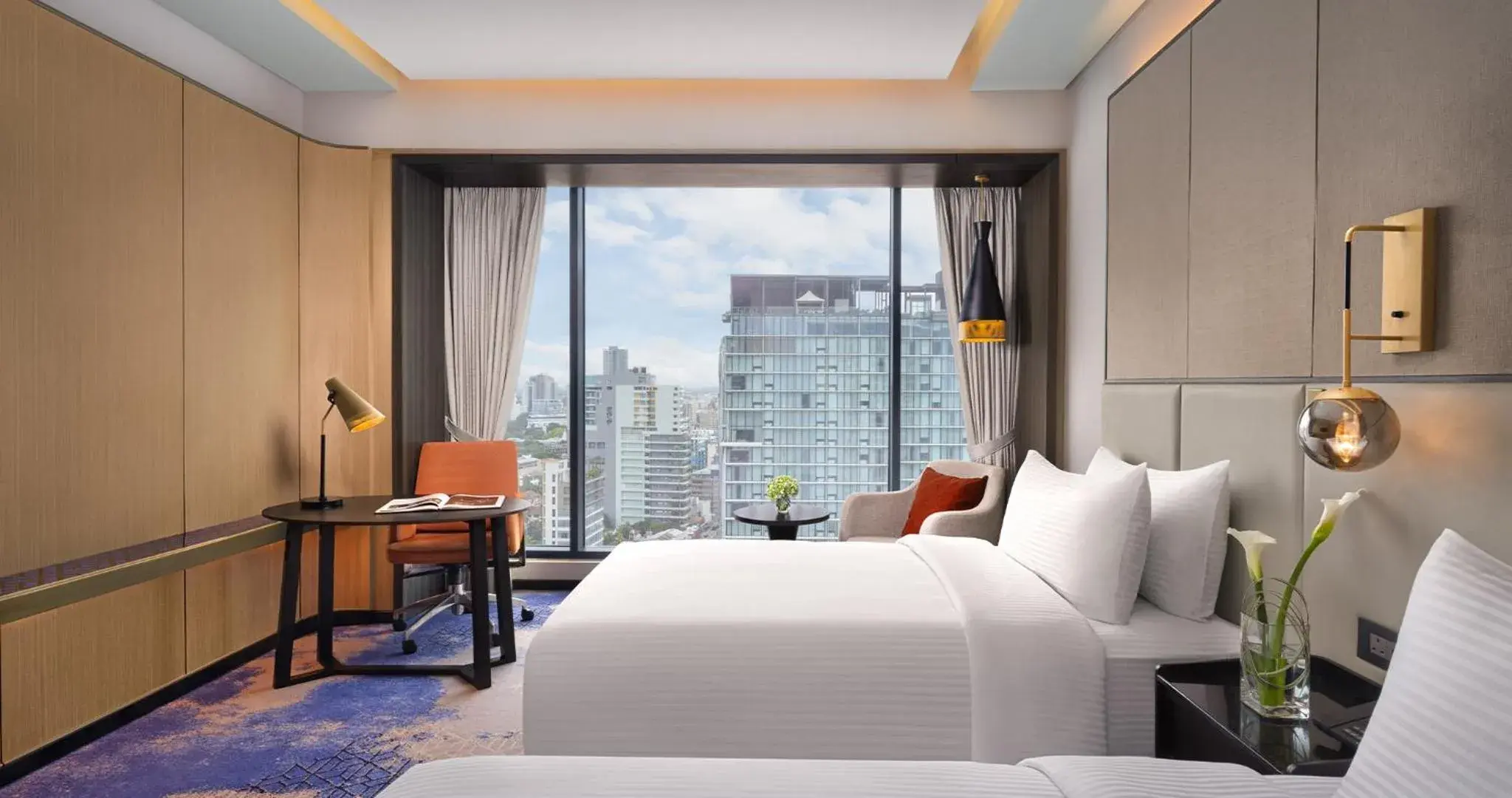 Bed in Amari Colombo, Sri Lanka Bed in Amari Colombo, Sri Lanka