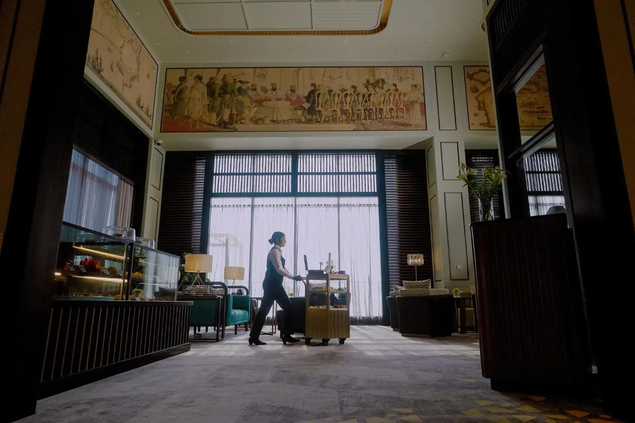 Lounge or bar in Amari Colombo, Sri Lanka Lounge or bar in Amari Colombo, Sri Lanka