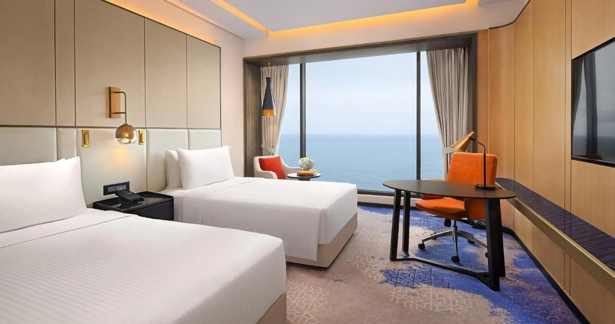 Bed in Amari Colombo, Sri Lanka Bed in Amari Colombo, Sri Lanka