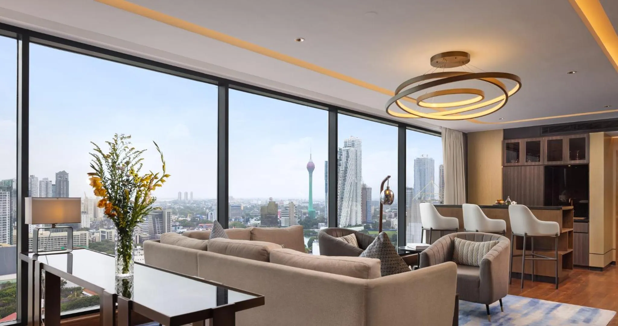 Living room in Amari Colombo, Sri Lanka