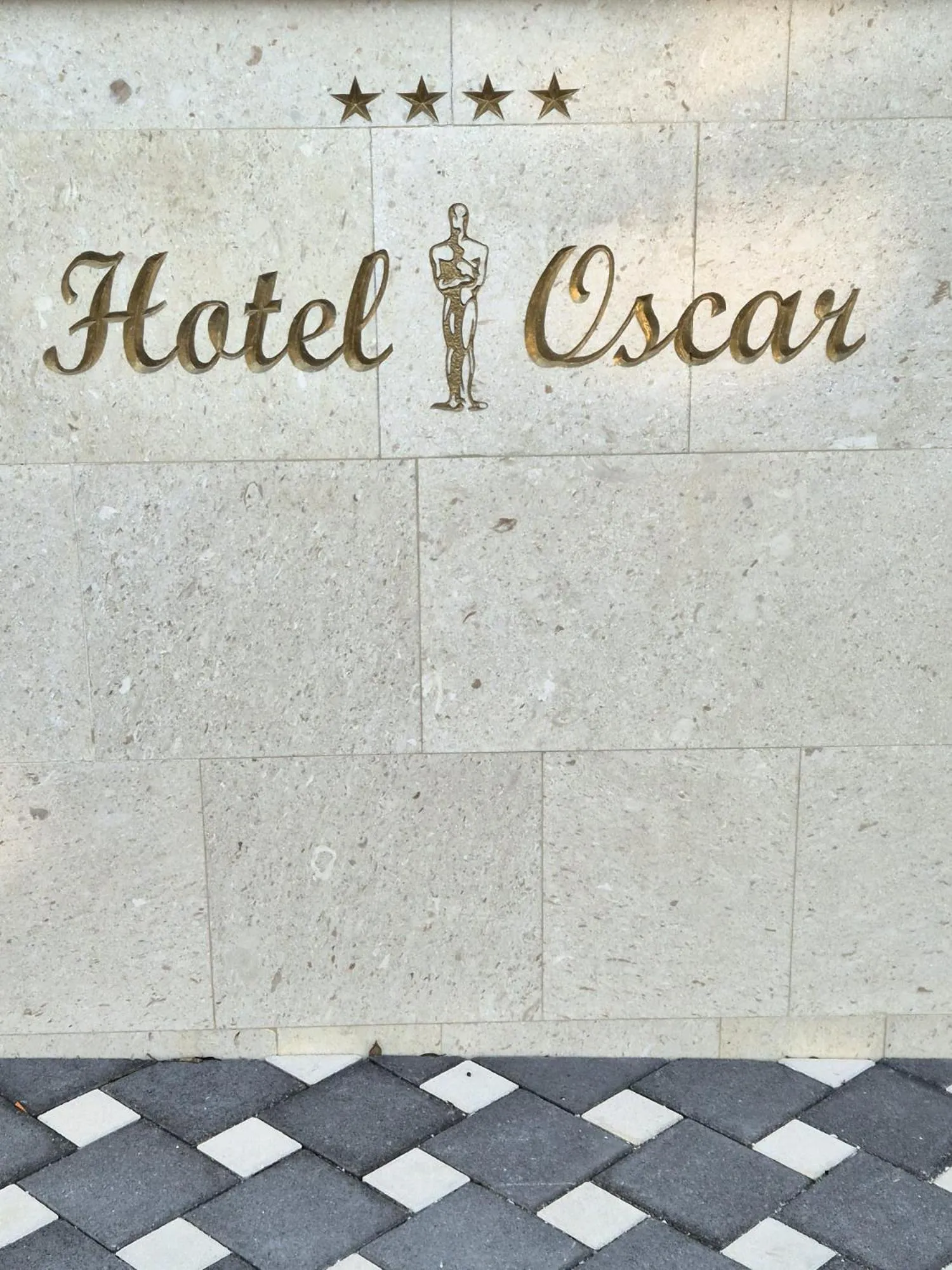 Property logo or sign in Hotel Oscar