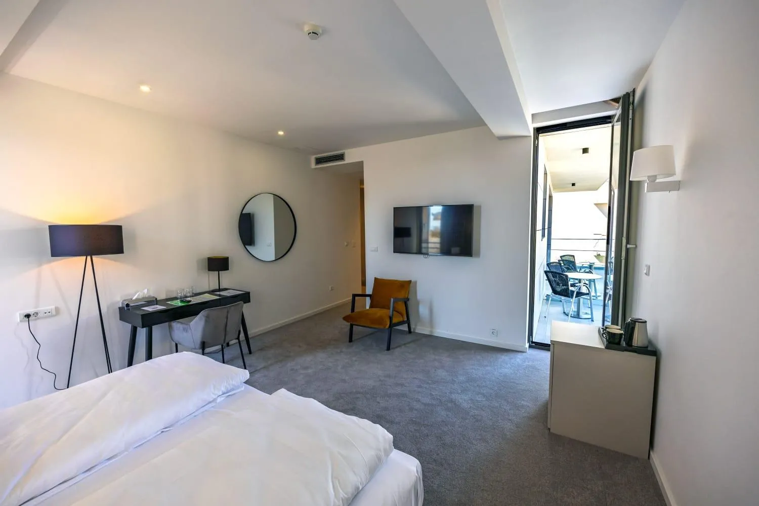 Bed in Hotel Oscar