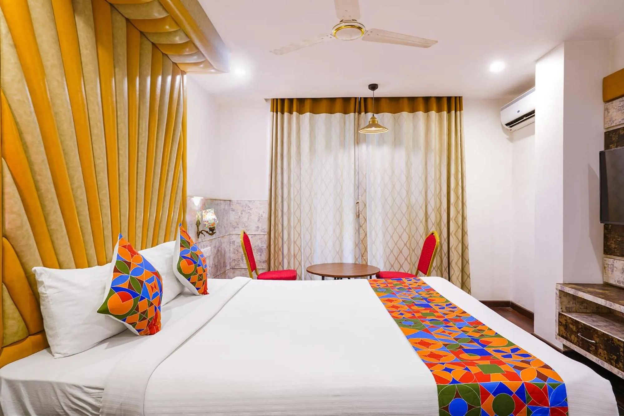 Bed in FabHotel WR Grand- Nr Citi Neuro Centre- Banjara Hills