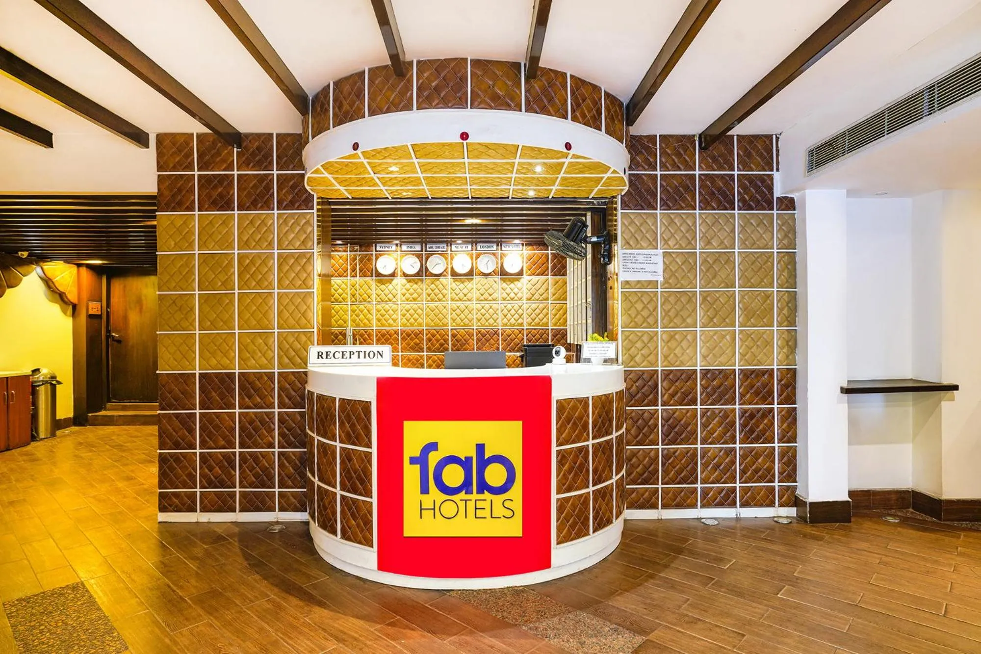 Lobby or reception in FabHotel WR Grand- Nr Citi Neuro Centre- Banjara Hills