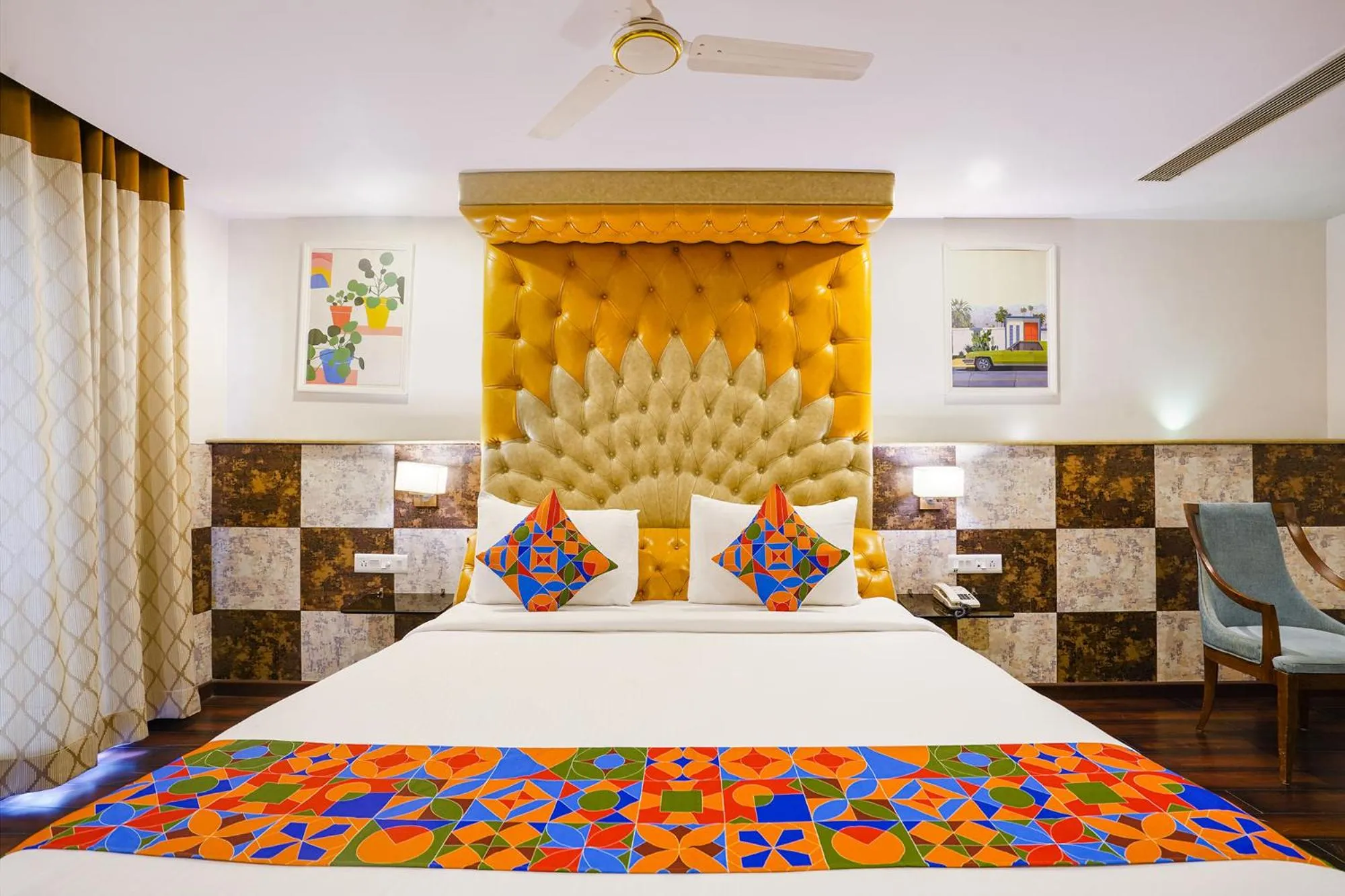 Bed in FabHotel WR Grand- Nr Citi Neuro Centre- Banjara Hills
