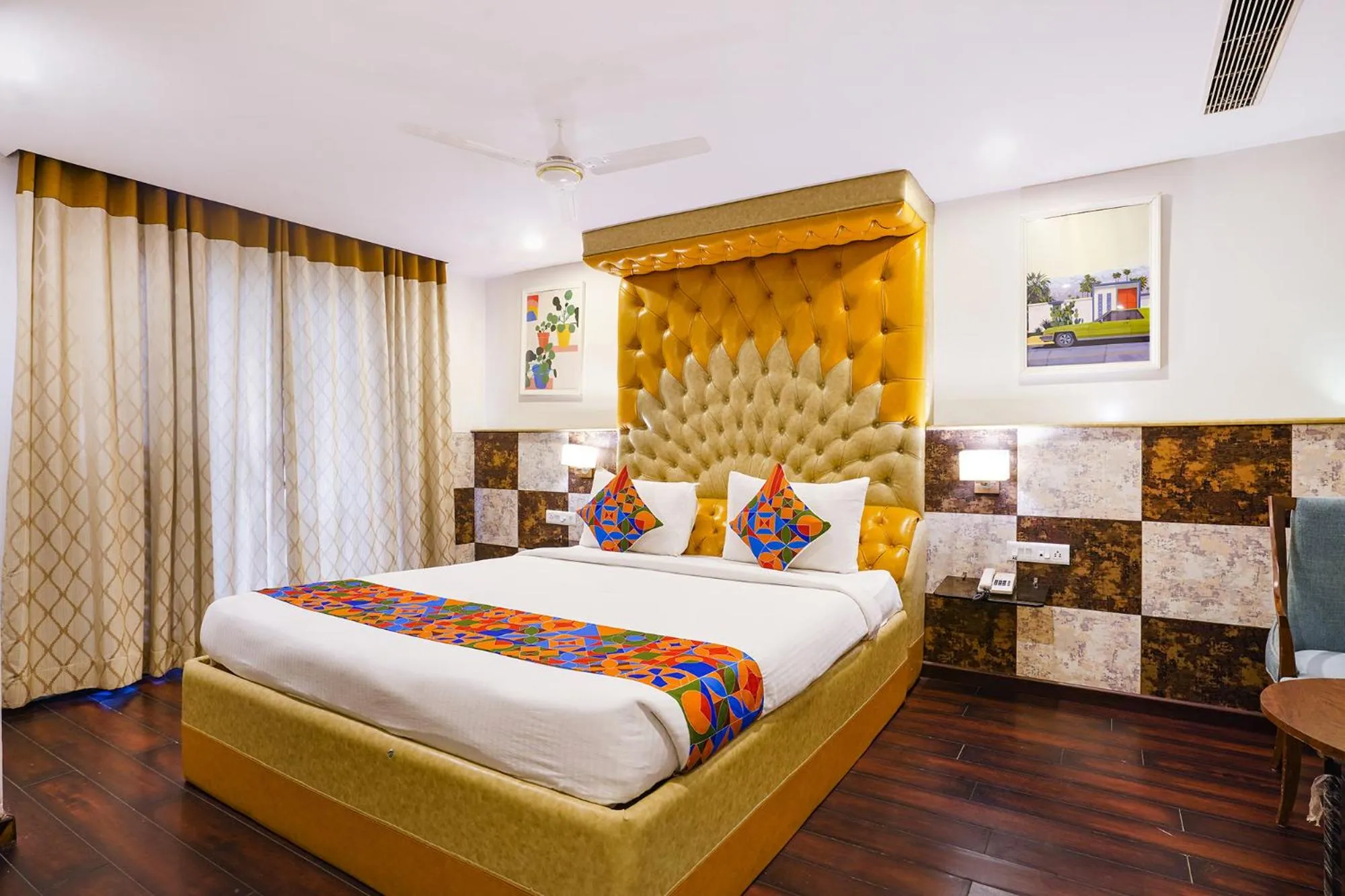 Bed in FabHotel WR Grand- Nr Citi Neuro Centre- Banjara Hills