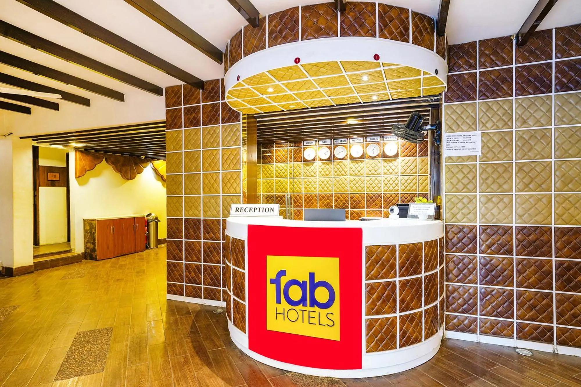 Lobby or reception in FabHotel WR Grand- Nr Citi Neuro Centre- Banjara Hills