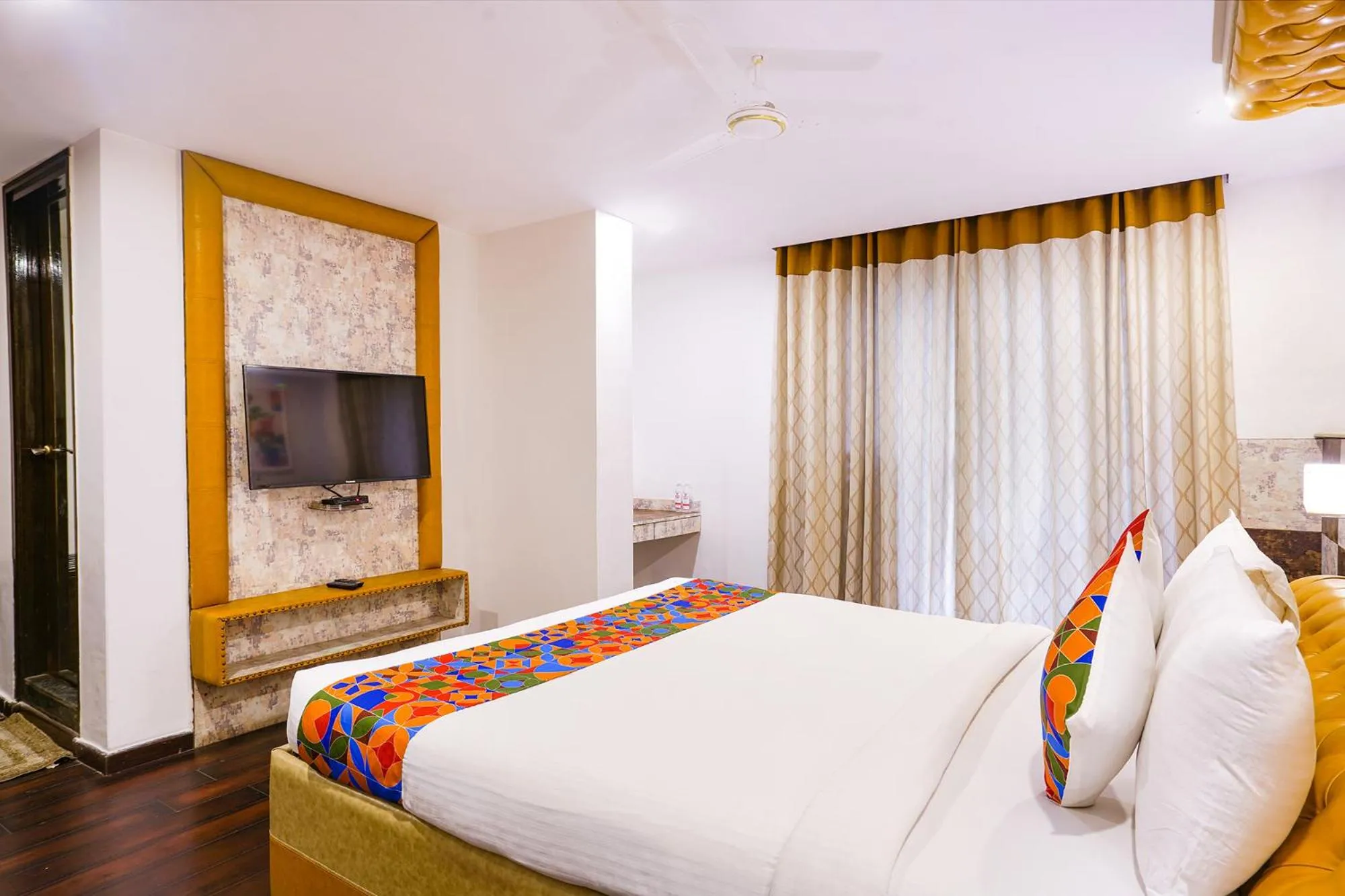 Bed in FabHotel WR Grand- Nr Citi Neuro Centre- Banjara Hills