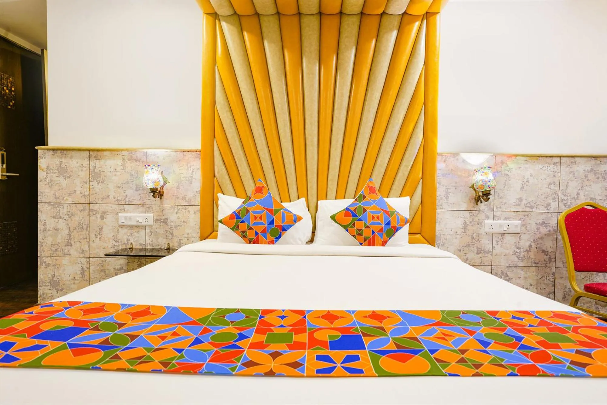 Bed in FabHotel WR Grand- Nr Citi Neuro Centre- Banjara Hills