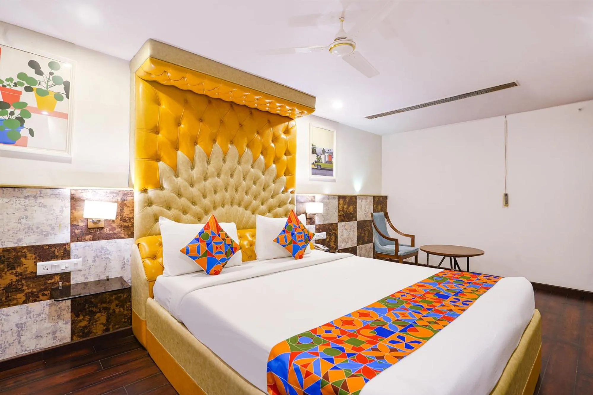 Bed in FabHotel WR Grand- Nr Citi Neuro Centre- Banjara Hills