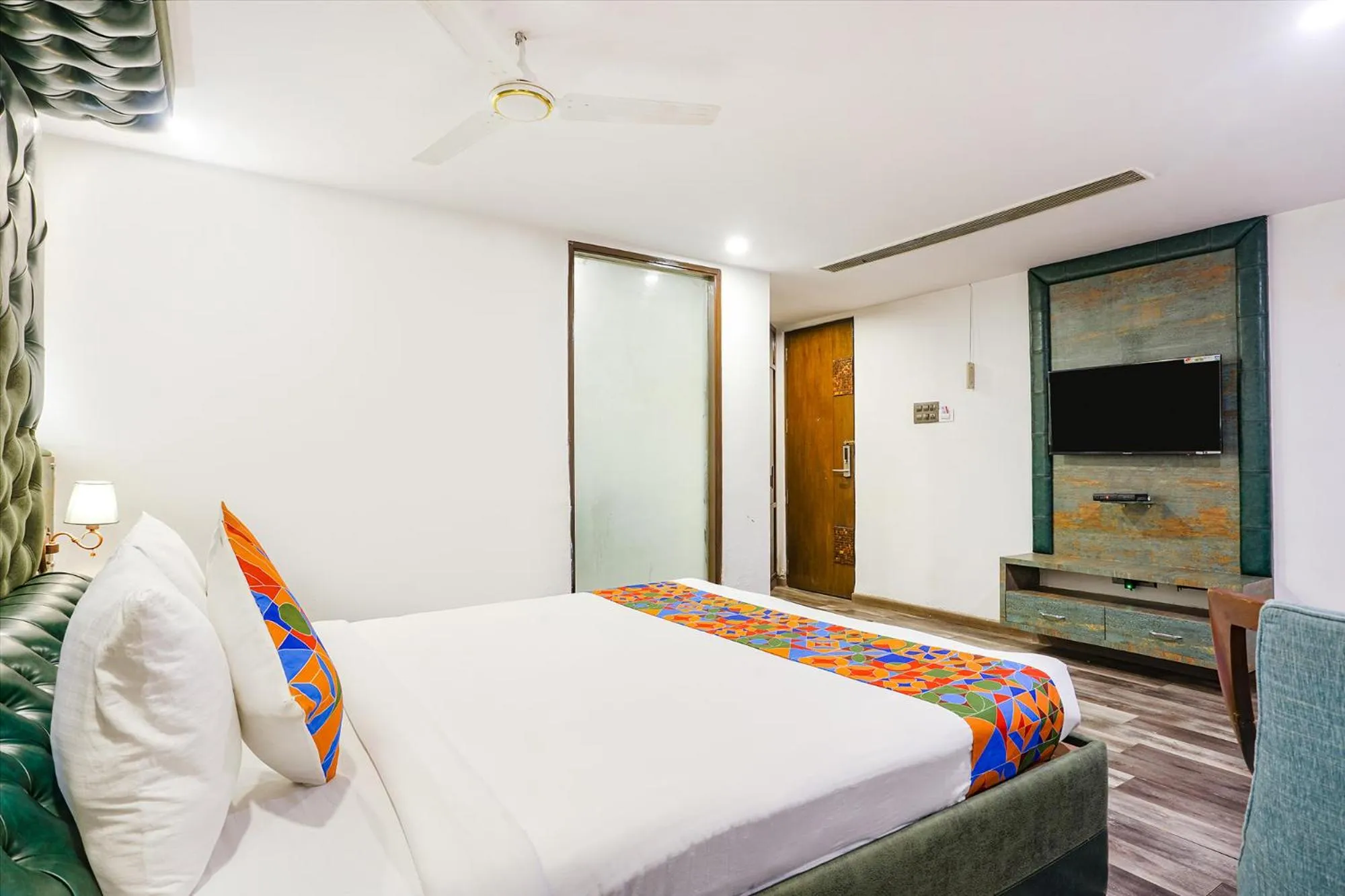 Bed in FabHotel WR Grand- Nr Citi Neuro Centre- Banjara Hills