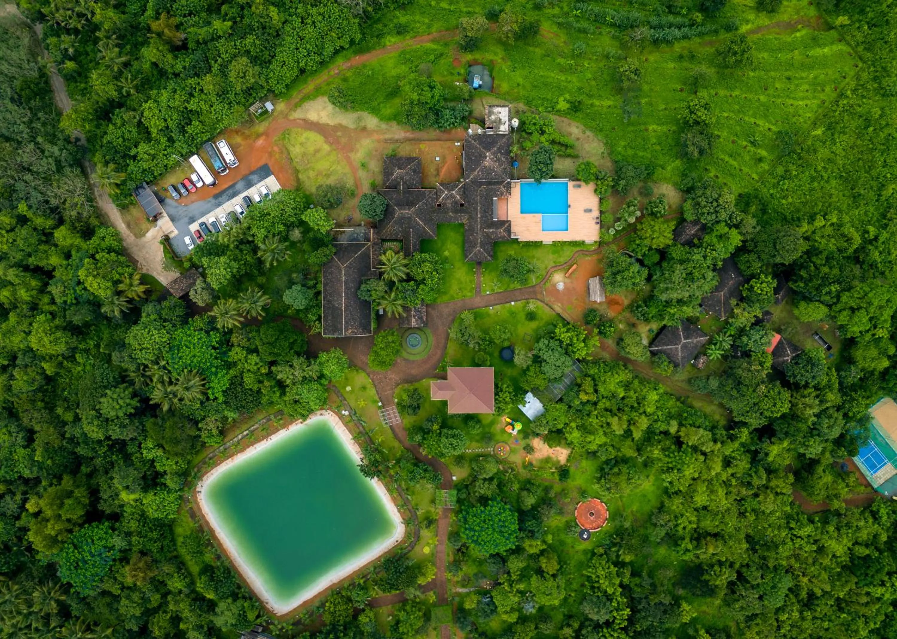 Property building in SandalMist Resort and Spa