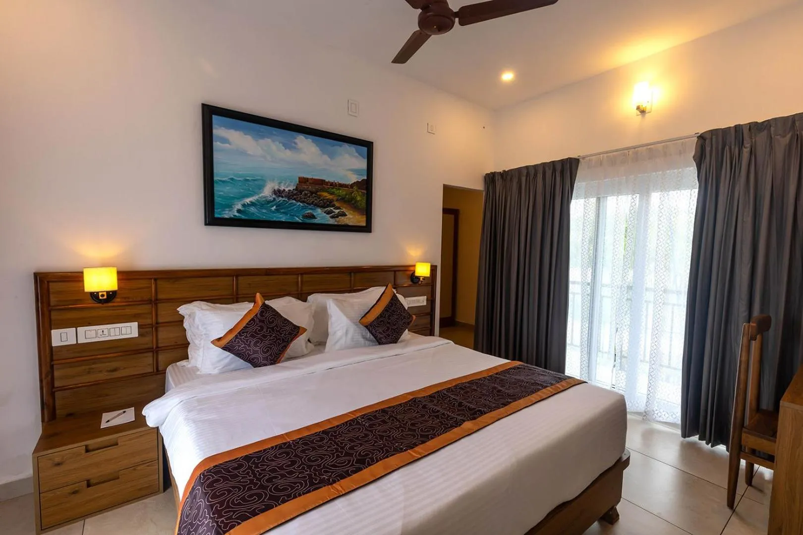 Photo of the whole room, Bed in SandalMist Resort and Spa