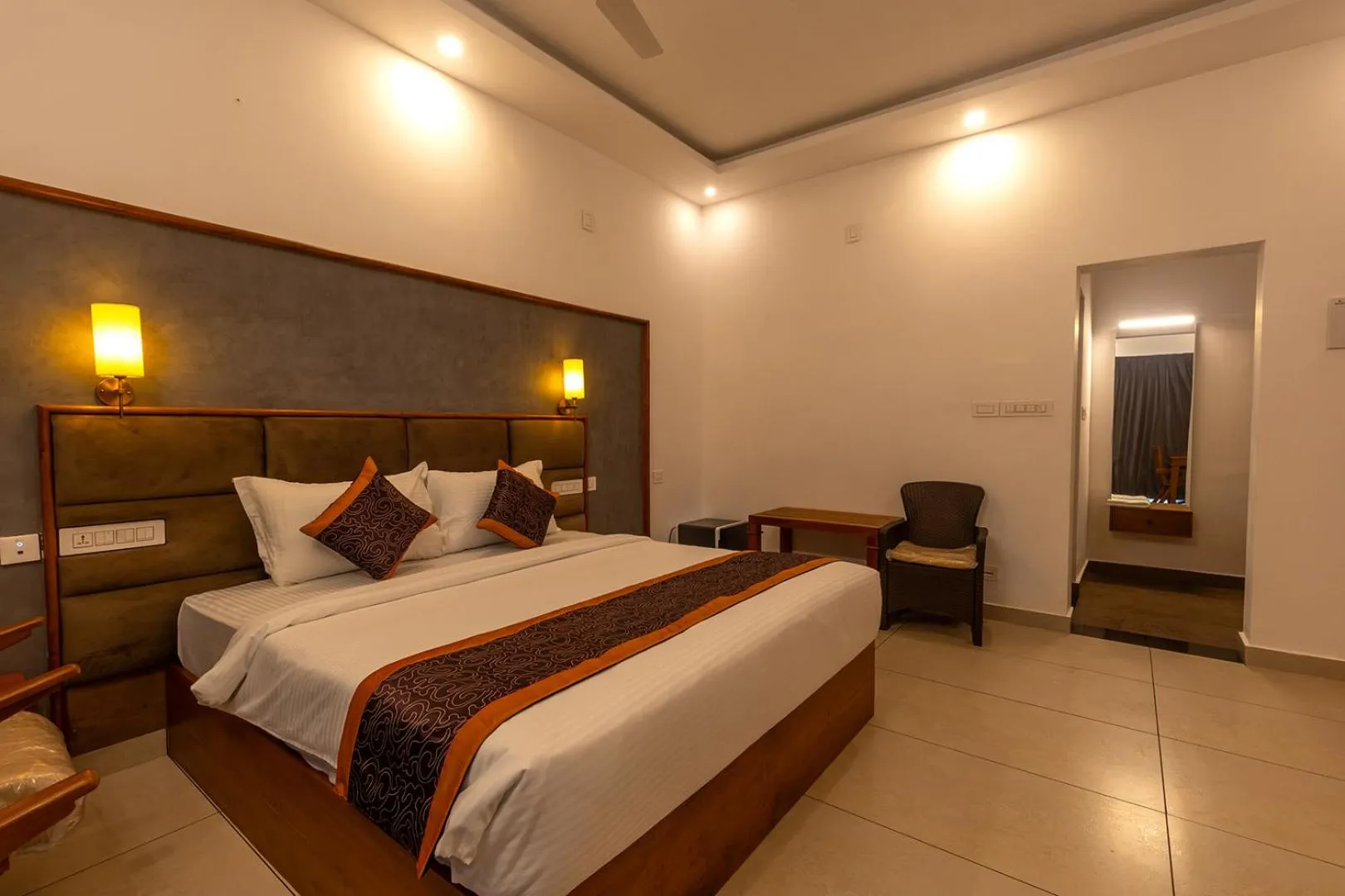 Photo of the whole room, Bed in SandalMist Resort and Spa