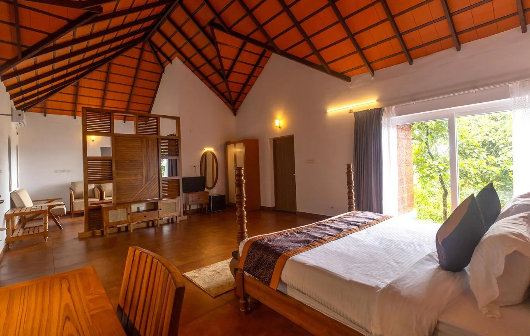 Property building, Bed in SandalMist Resort and Spa