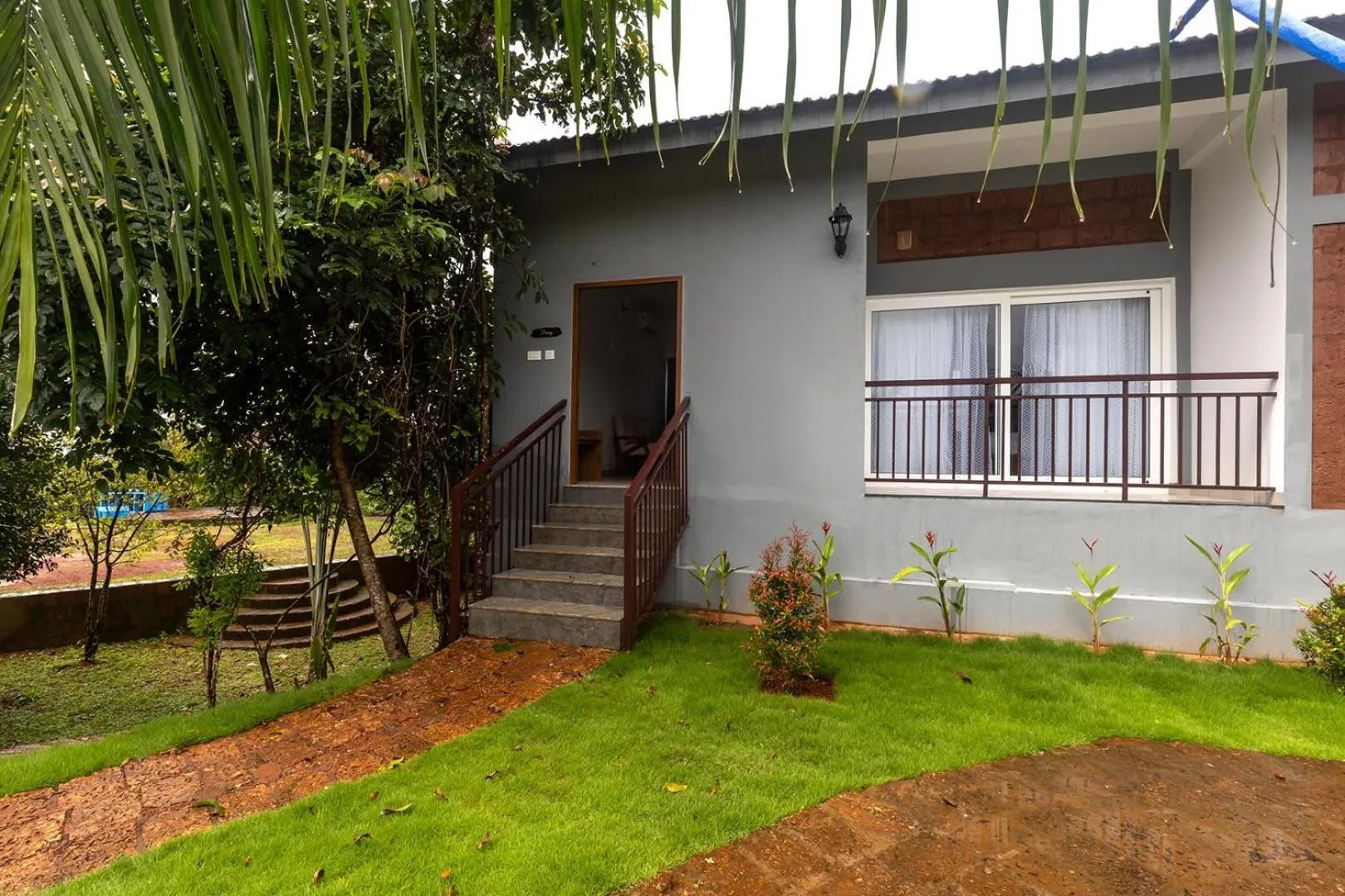 Garden view in SandalMist Resort and Spa