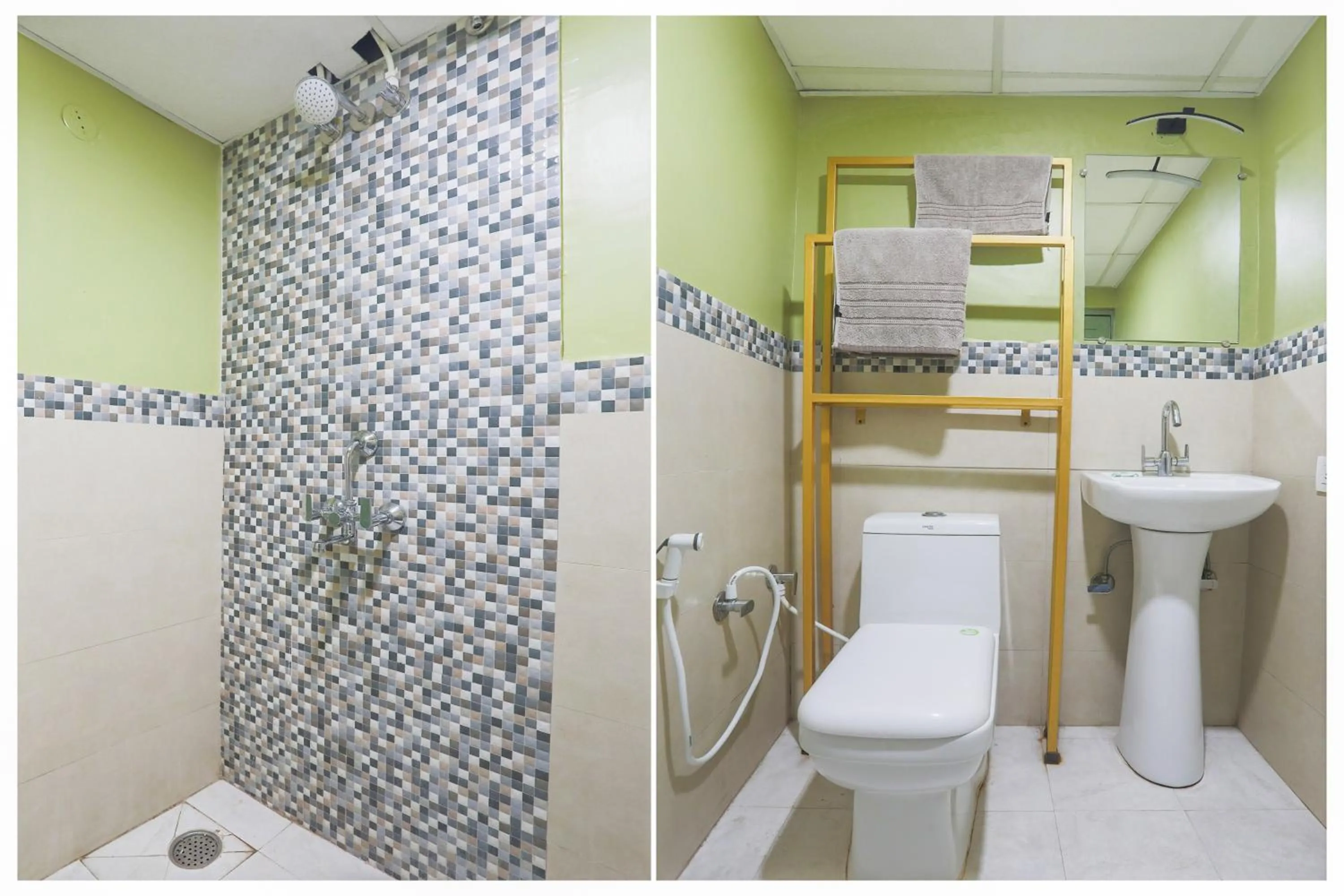 Bathroom in Collection O Pacific Mall Rajpur Road