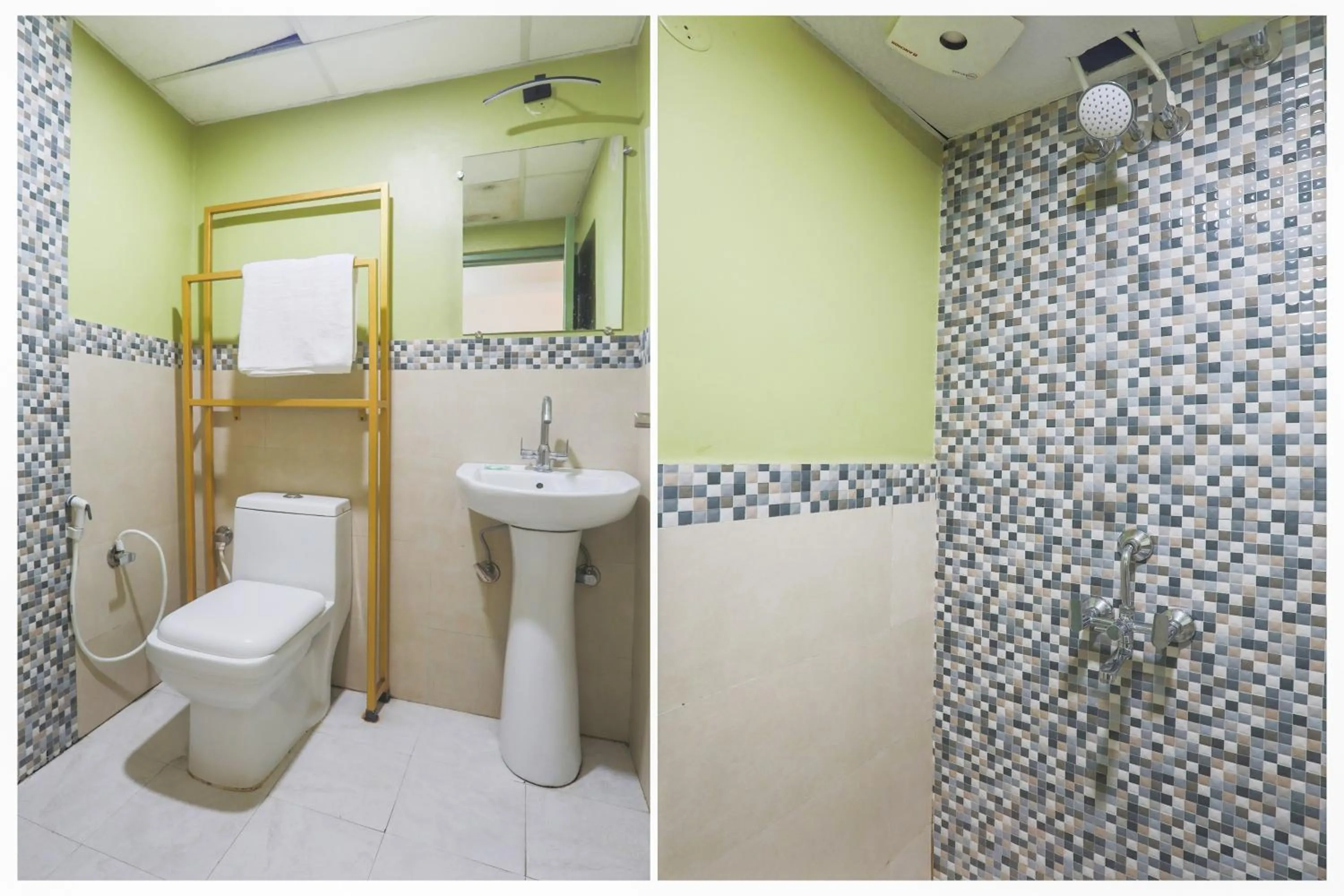Bathroom in Collection O Pacific Mall Rajpur Road