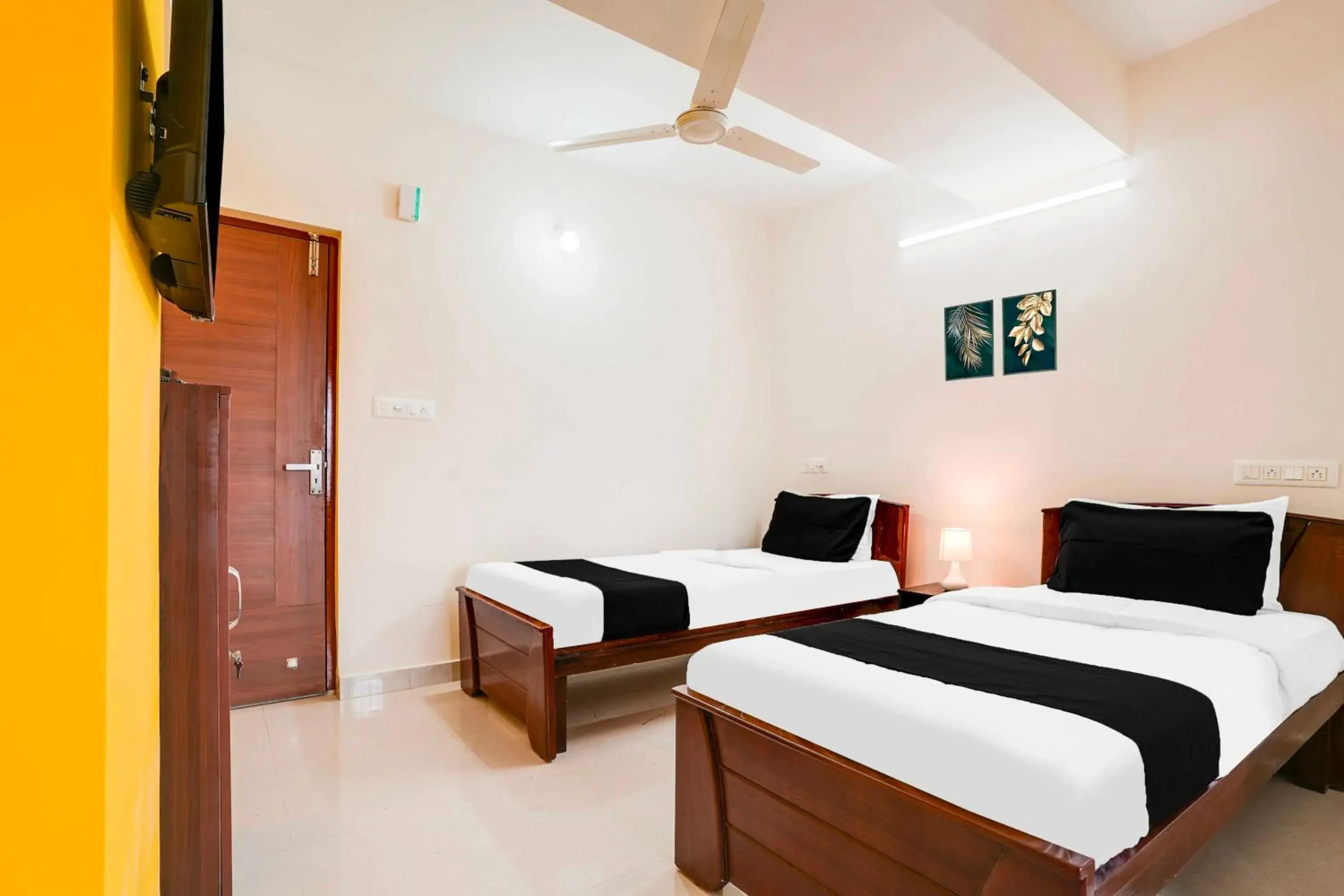 Bedroom, Bed in Super Collection O KR Puram Ayyappa Nagar Formerly Sunrise Arcade Bedroom, Bed in Super Collection O KR Puram Ayyappa Nagar Formerly Sunrise Arcade