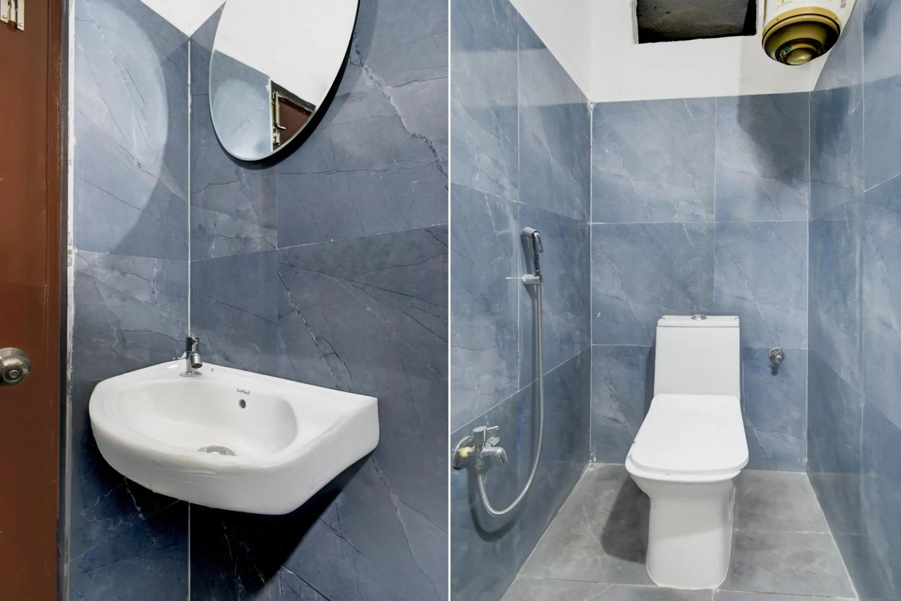 Bathroom in Super Collection O KR Puram Ayyappa Nagar Formerly Sunrise Arcade