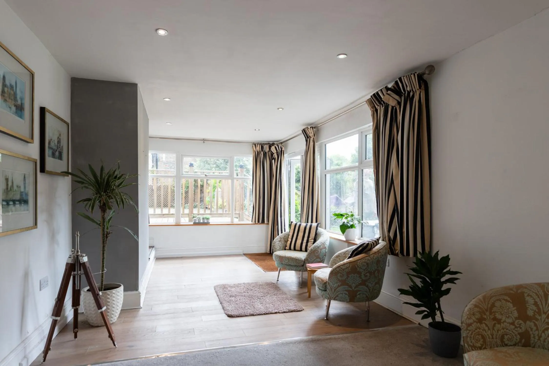 Seating area in EBS London Stay