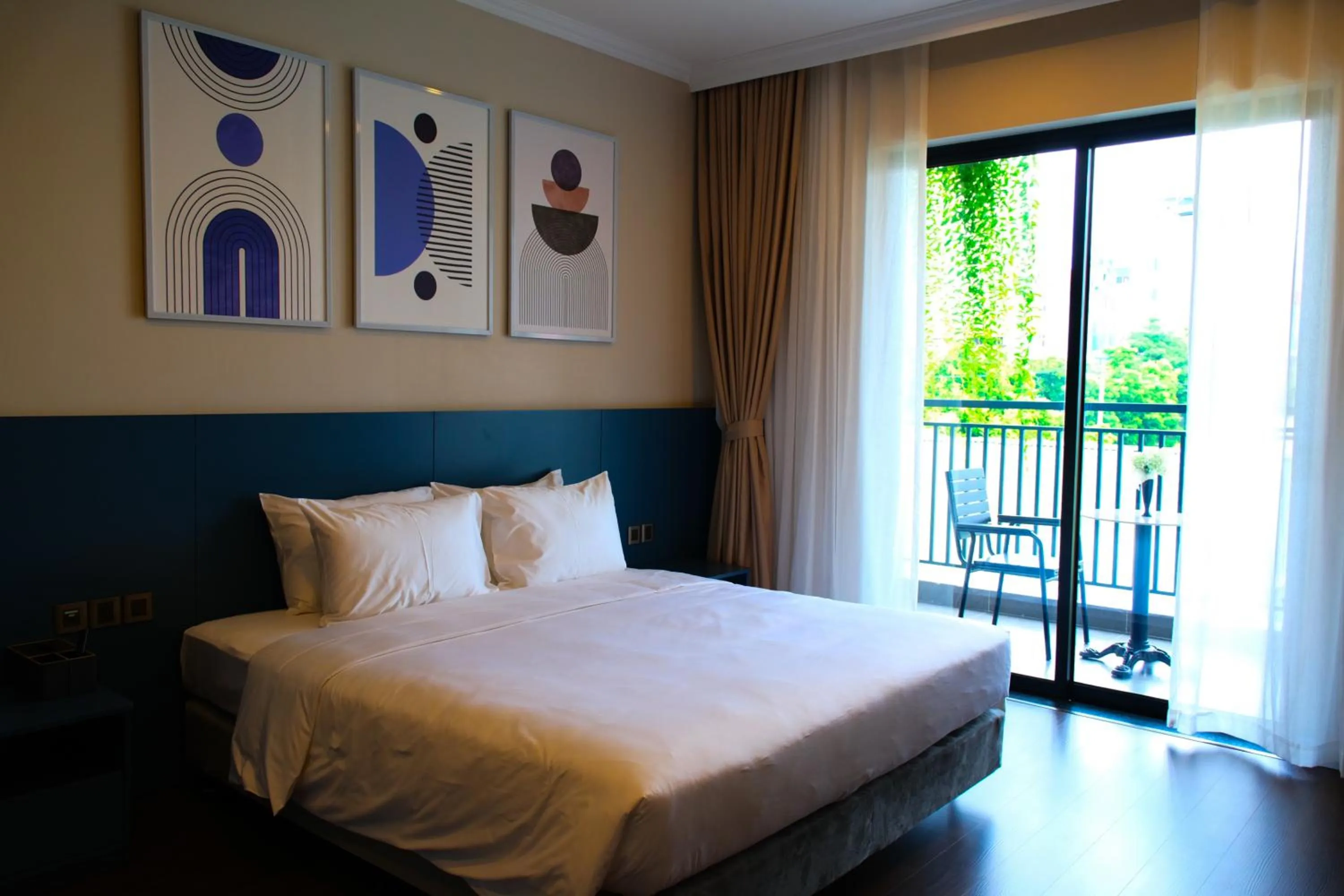 Bed in Indigen Riverside Hotel Cao Bang