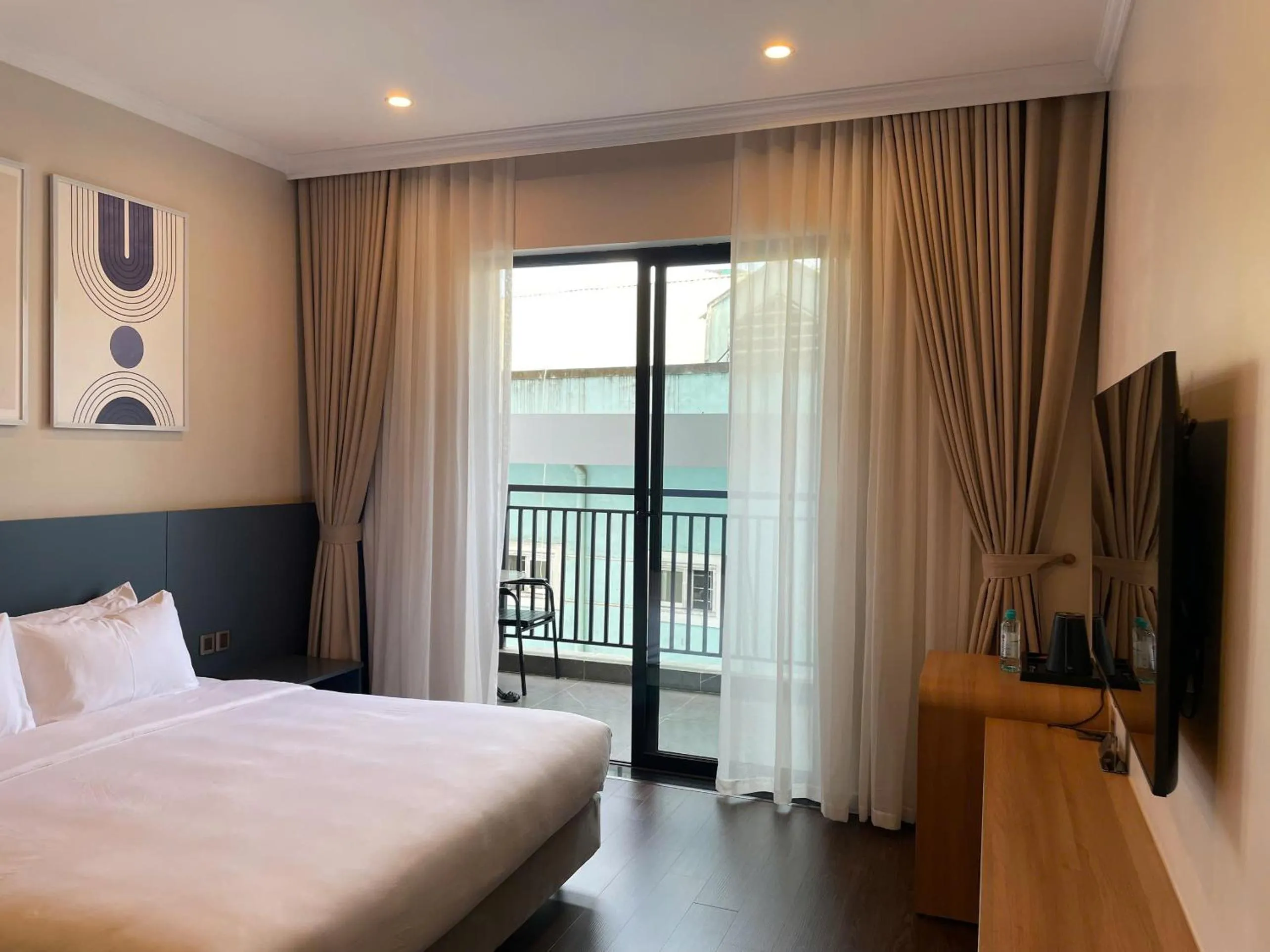 Bed in Indigen Riverside Hotel Cao Bang