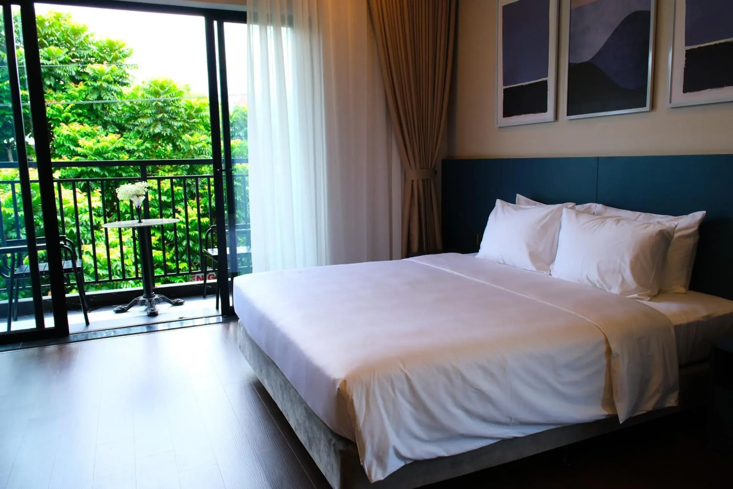 Bed in Indigen Riverside Hotel Cao Bang Bed in Indigen Riverside Hotel Cao Bang