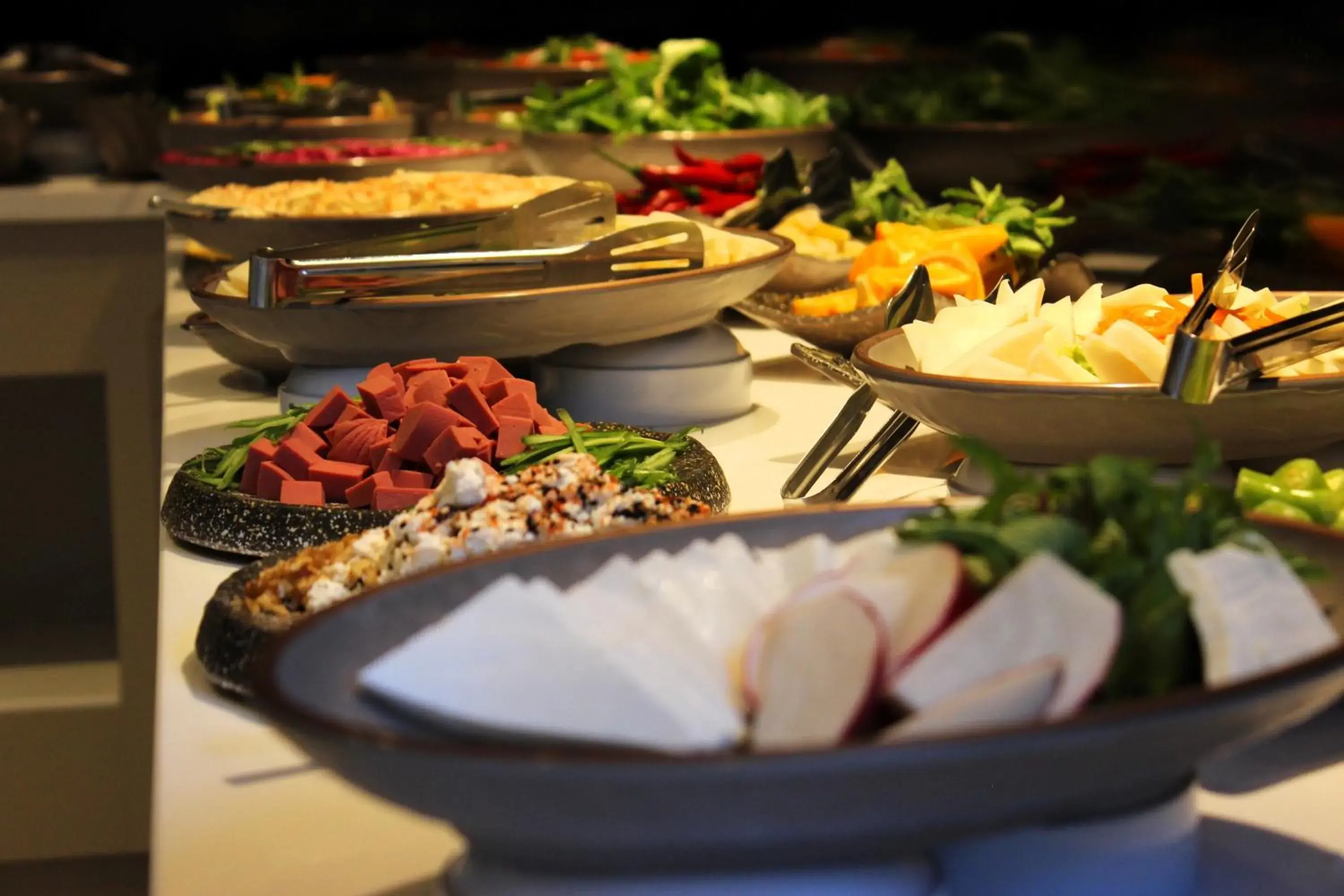 Buffet breakfast in Bonnie City Hotel Buffet breakfast in Bonnie City Hotel