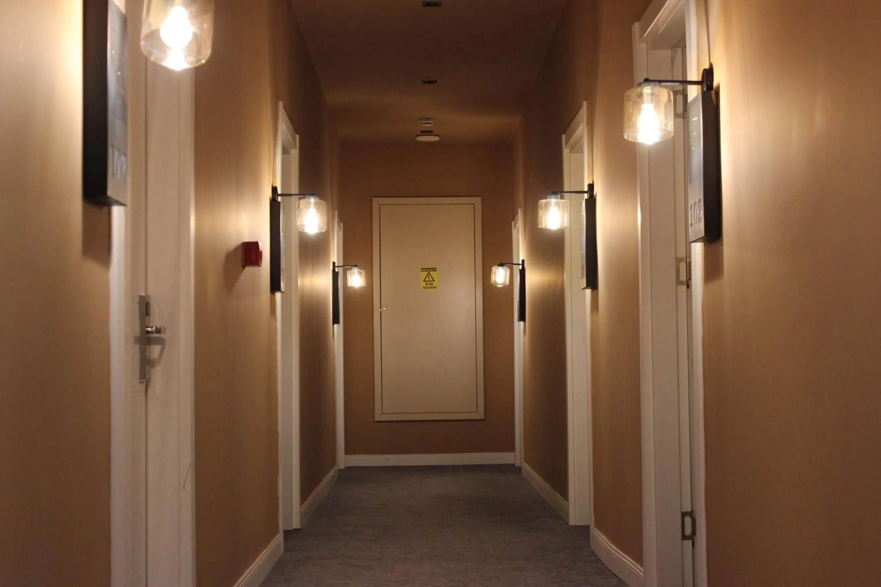 Decorative detail in Bonnie City Hotel