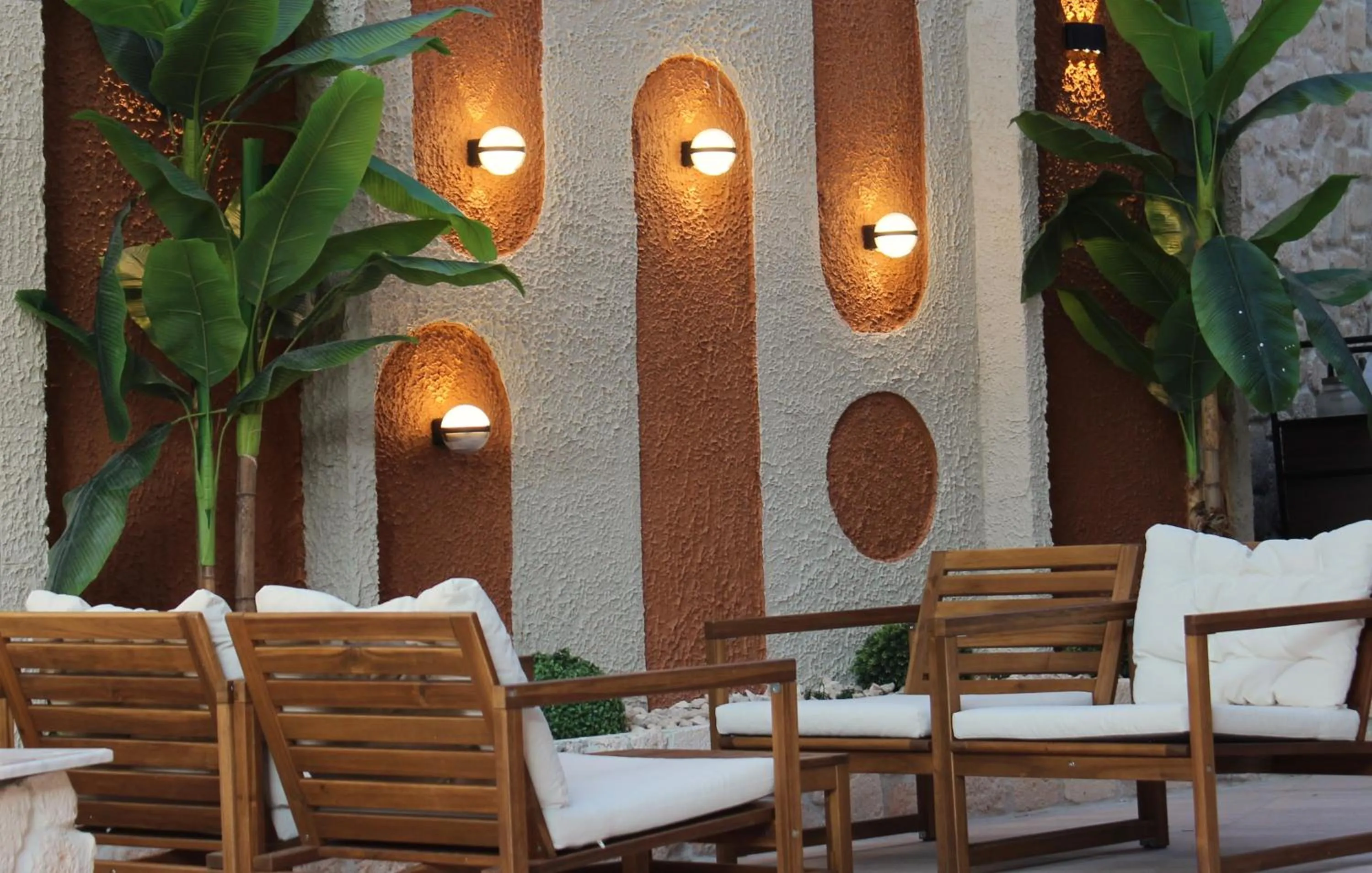 Garden in Bonnie City Hotel