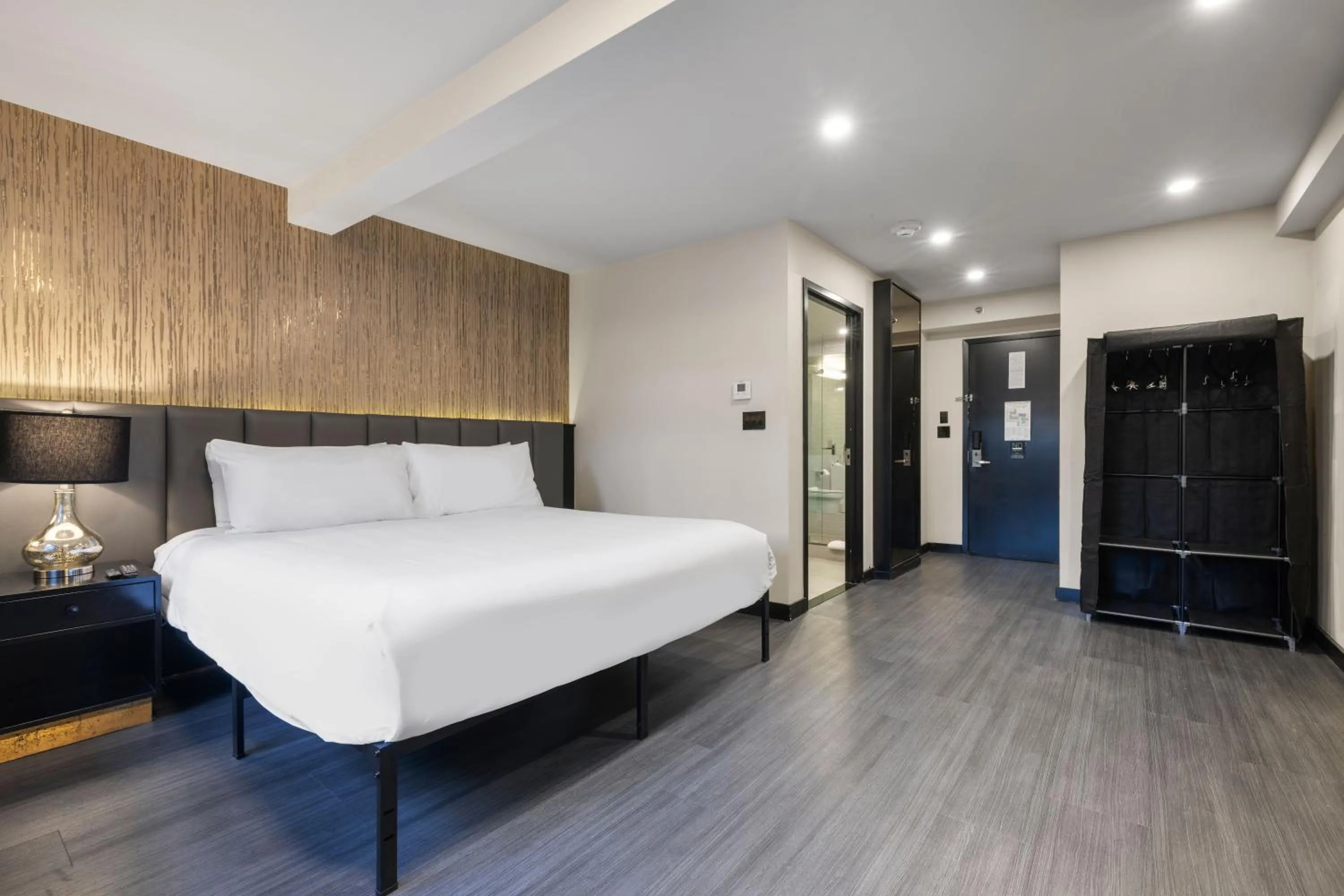 Bed in Hudson Yards Hotel